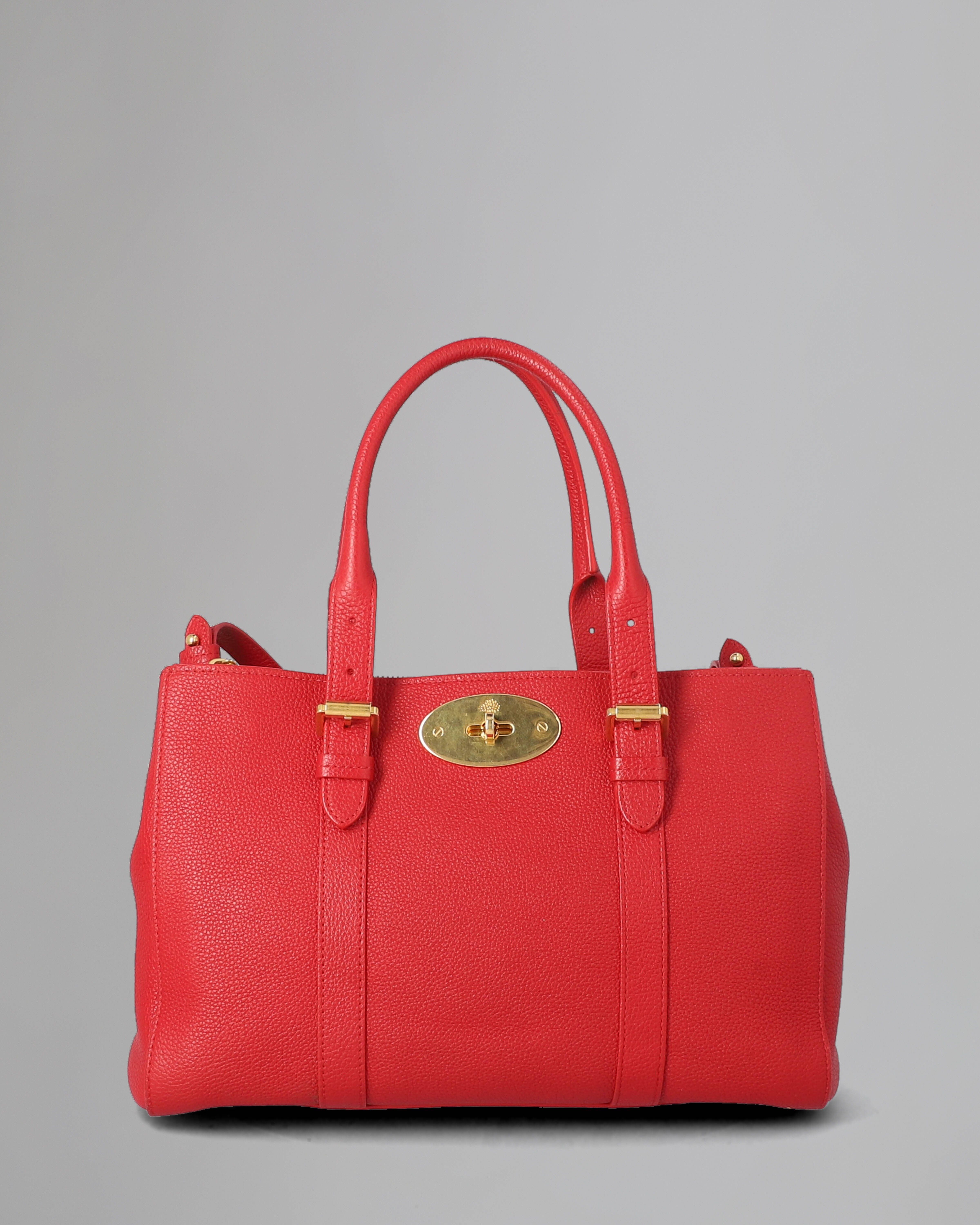 Mulberry bayswater best sale tote red