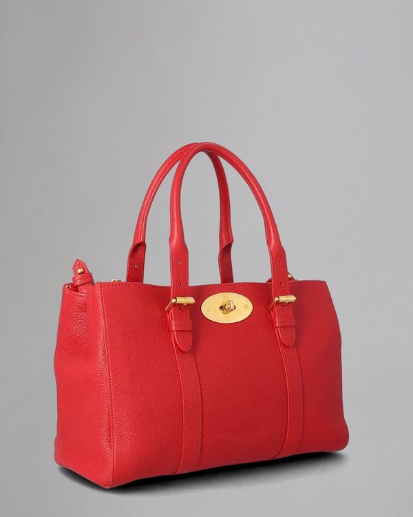 Mulberry bayswater tote discount red