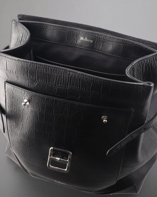 Mulberry discount black croc