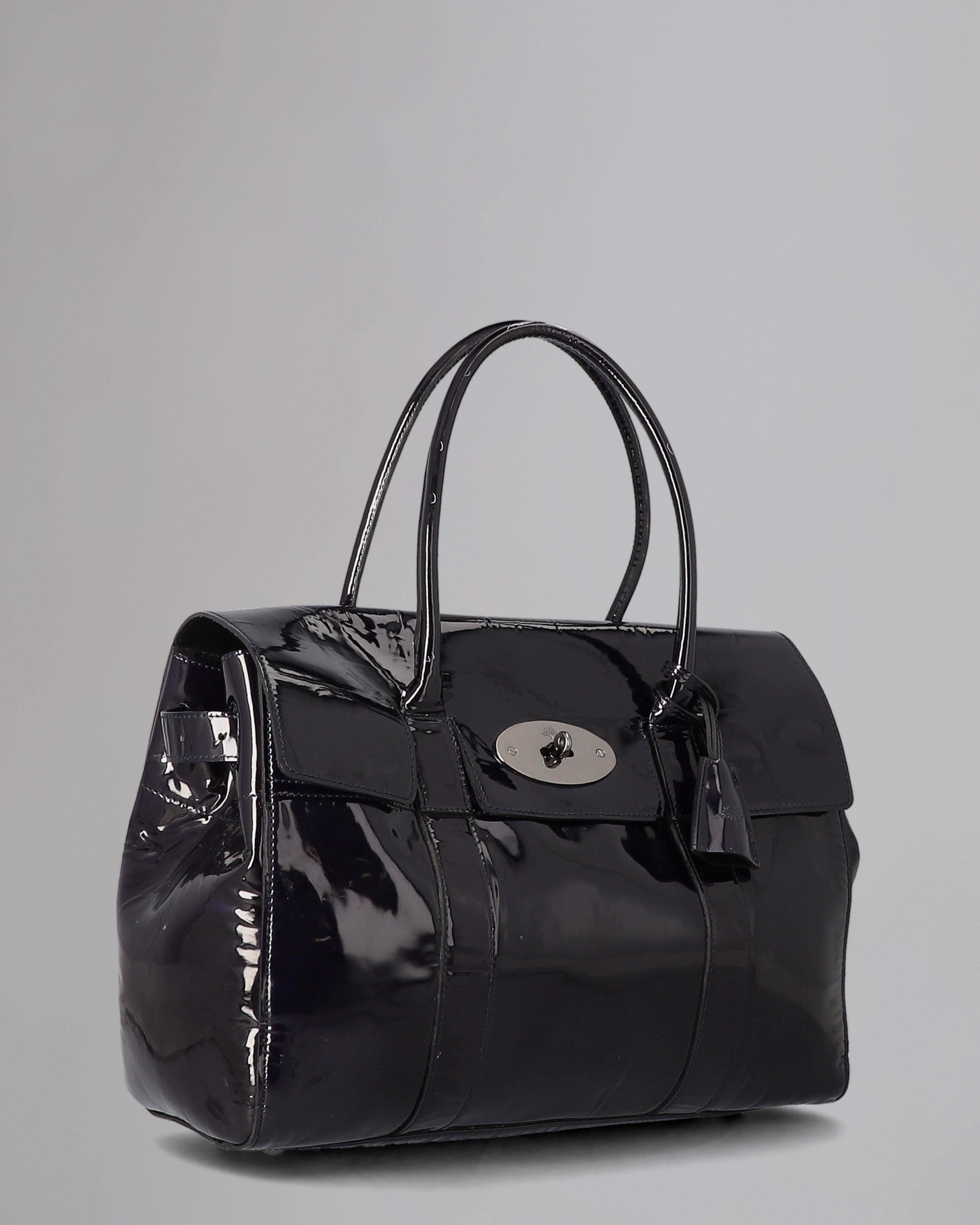 Mulberry Smithfield patent leather bag 【公式通販】