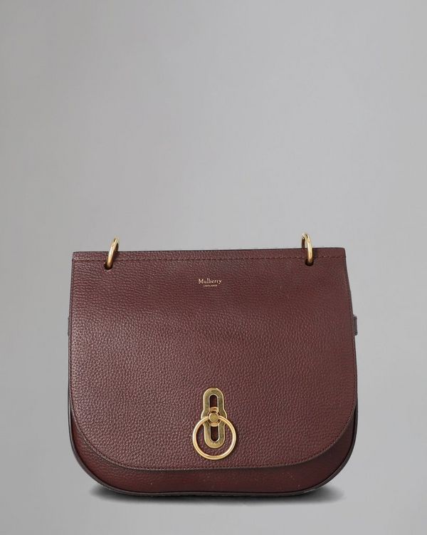 Amberley Satchel Pre Loved Oxblood GVT Pre Loved What s New Mulberry