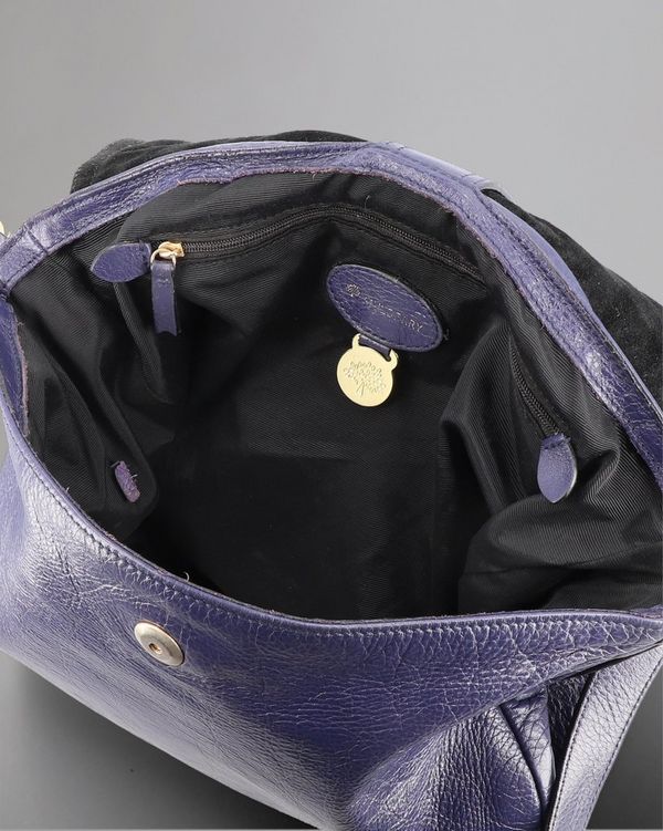 Daria Satchel Pre Loved Ink Soft Spongy Pre Loved Bags Mulberry