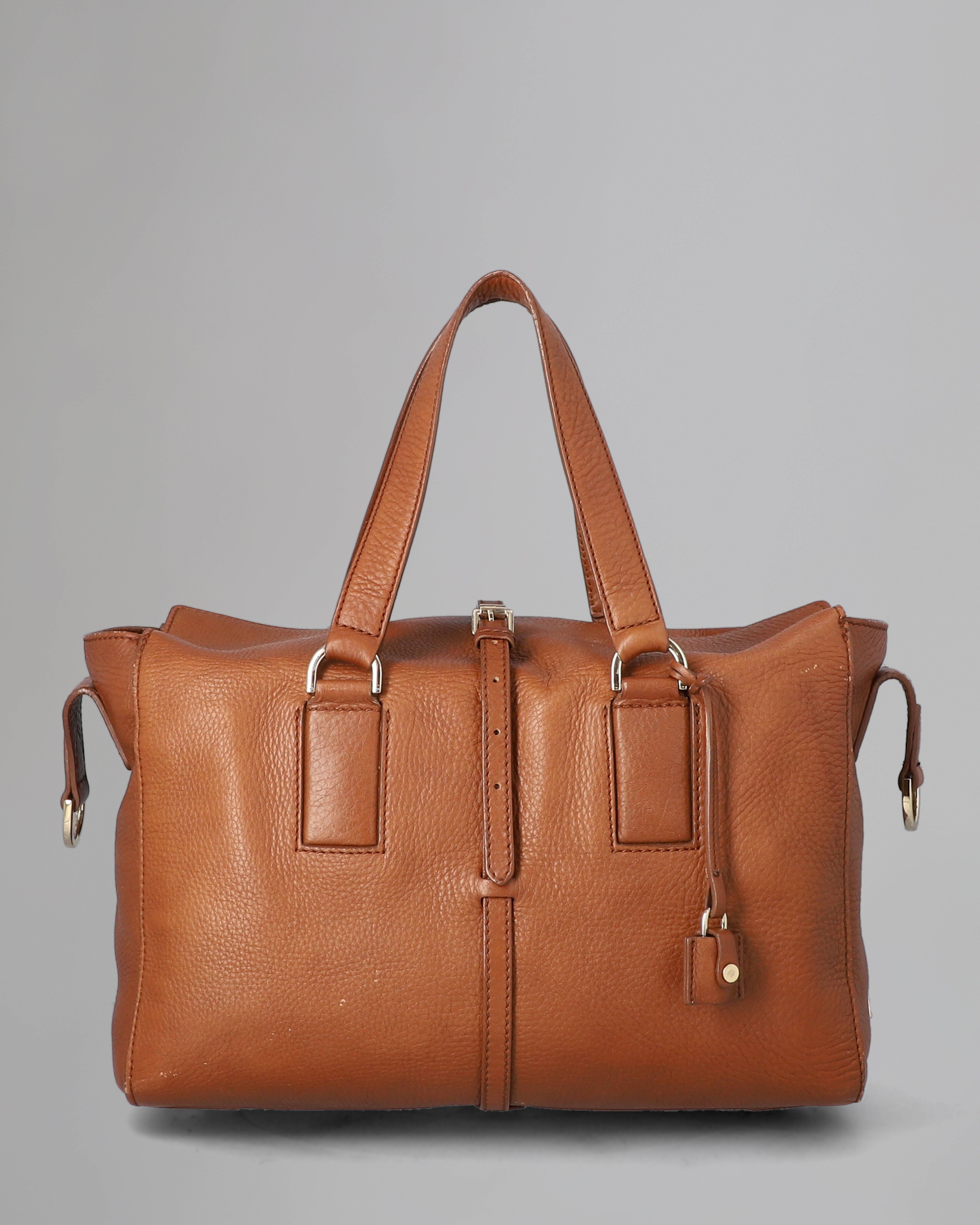 Small Roxette Pre Loved Oak Calf Skin Pre Loved Bags Mulberry