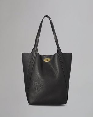 north-south-bayswater-tote-pre-loved-black-heavy-grain