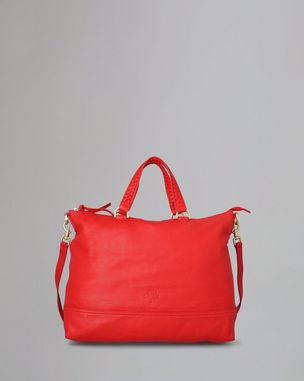 effie-tote-pre-loved-bright-red-pebbled