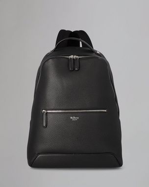 city-backpack-pre-loved-black-heavy-grained
