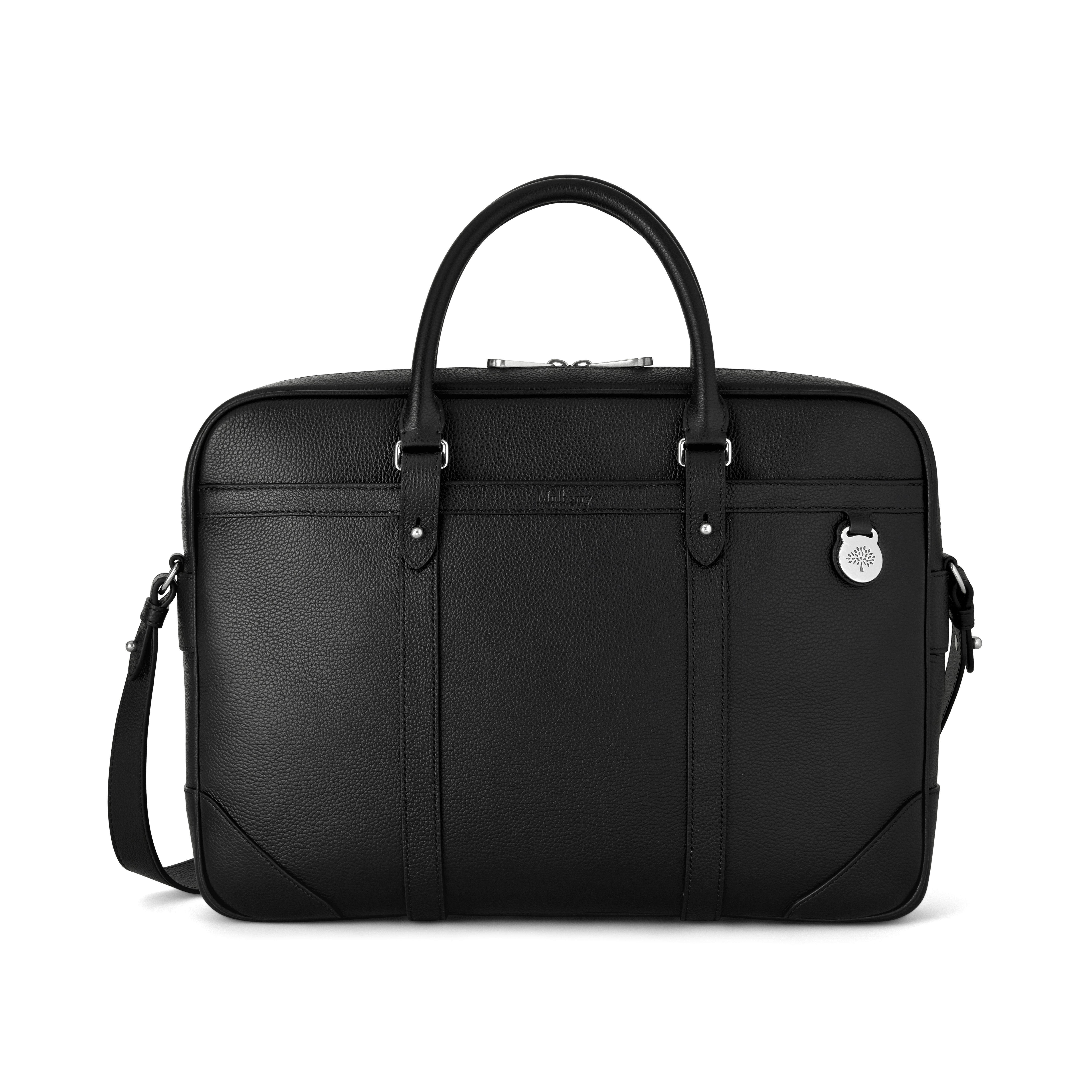 Mulberry Men's Heritage Briefcase Black