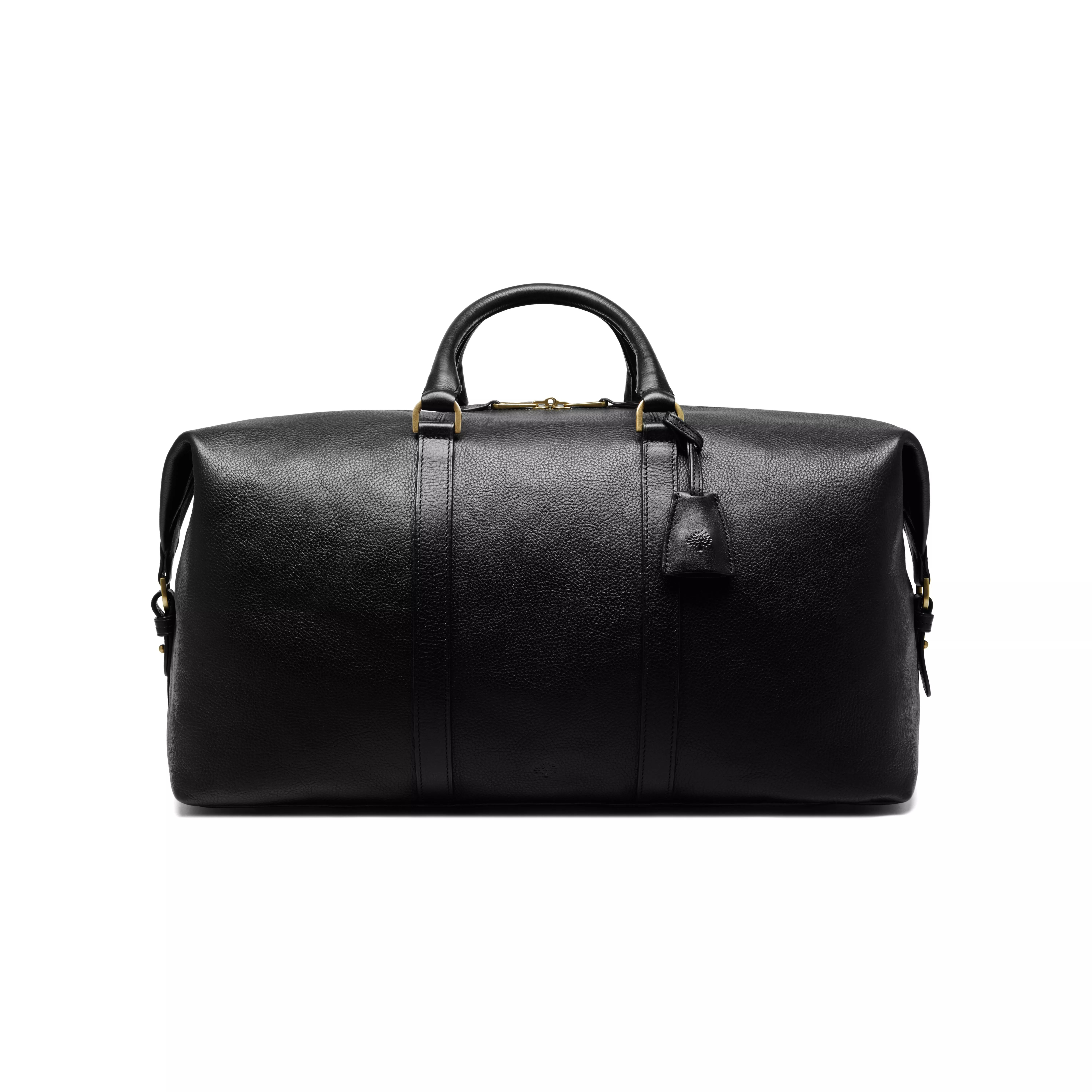 mulberry black leather bag