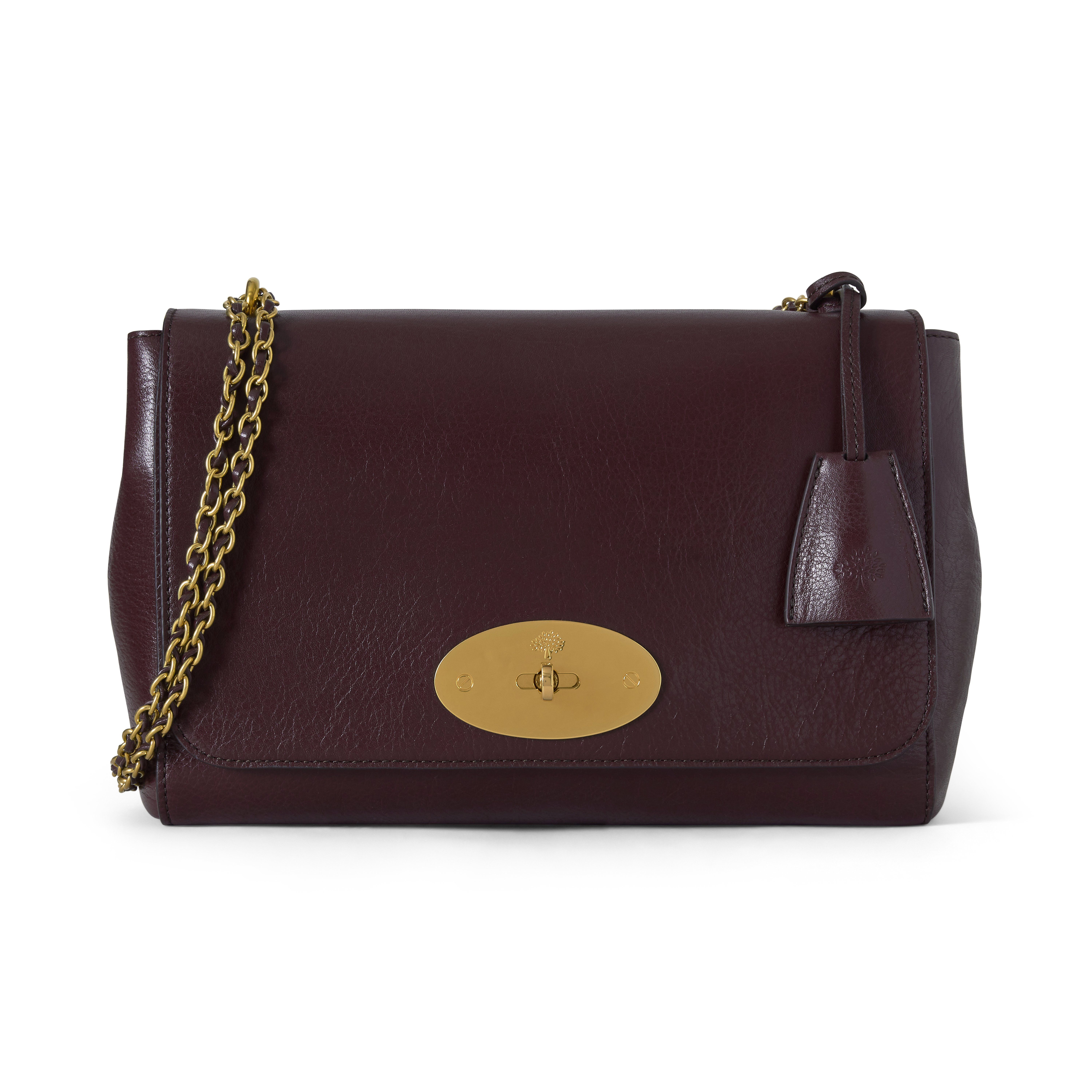 Mulberry Women's Leather Medium Lily Oxblood