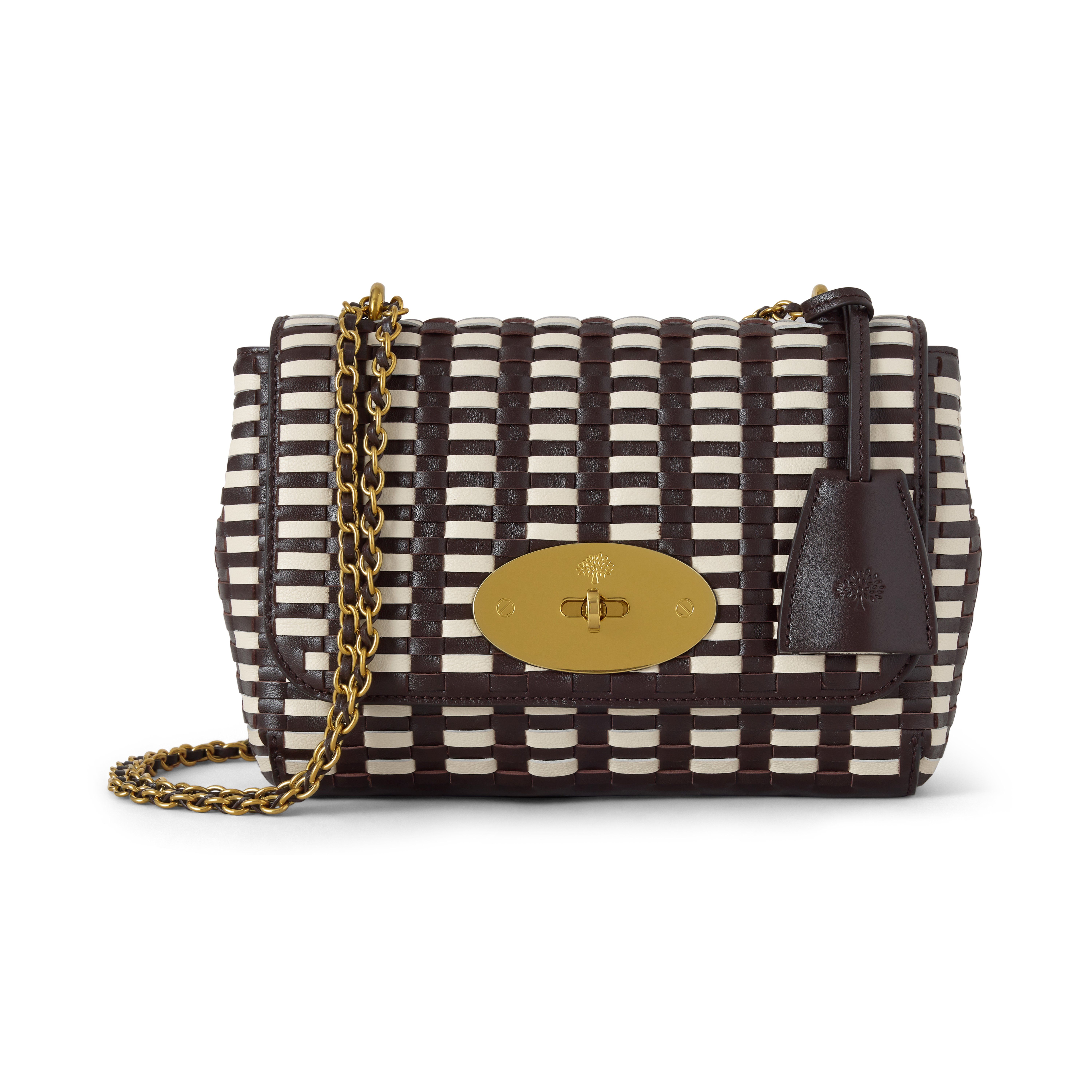 Mulberry Women's Leather Lily Ebony-Eggshell