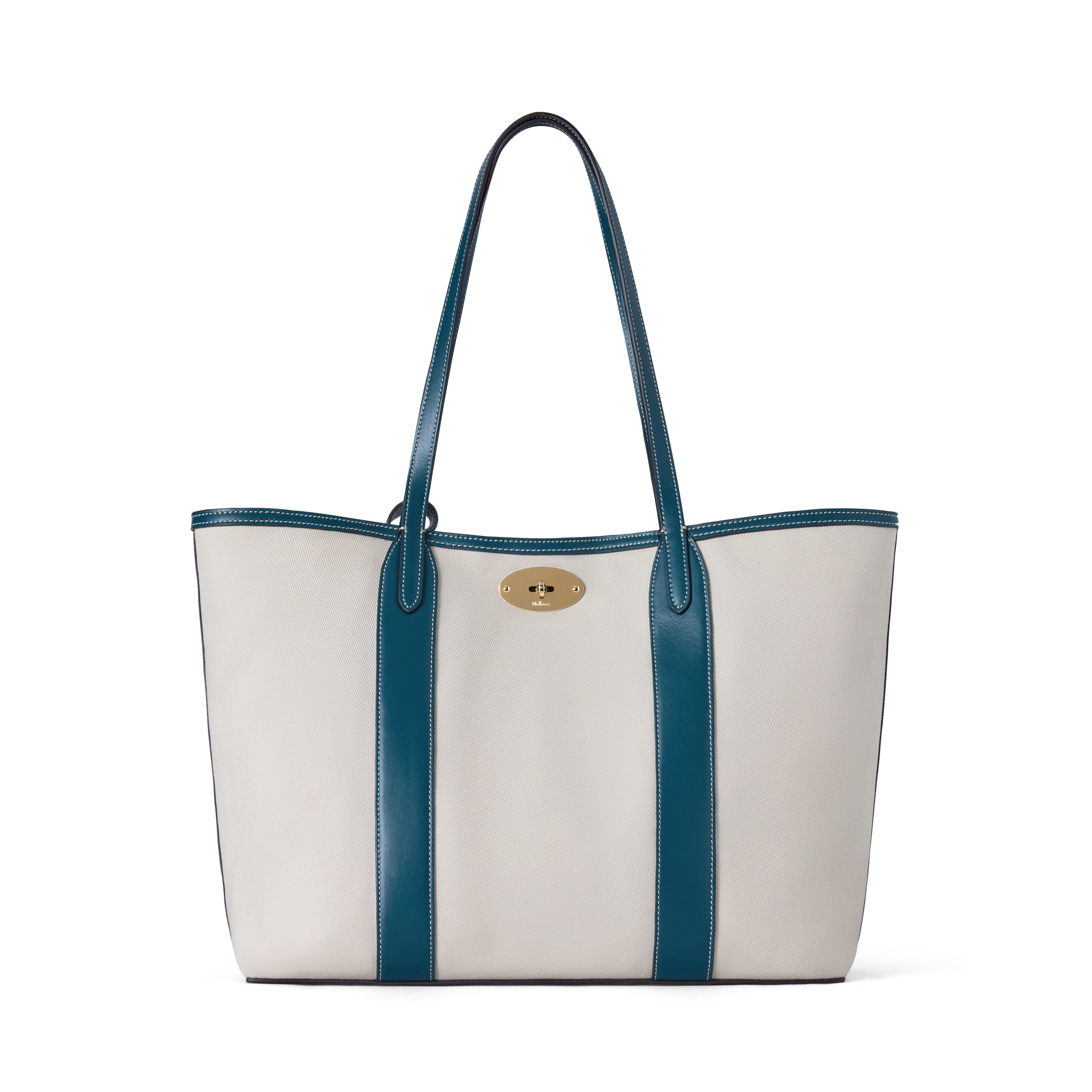 Mulberry Women's Bayswater Tote Natural- Out Of Blue