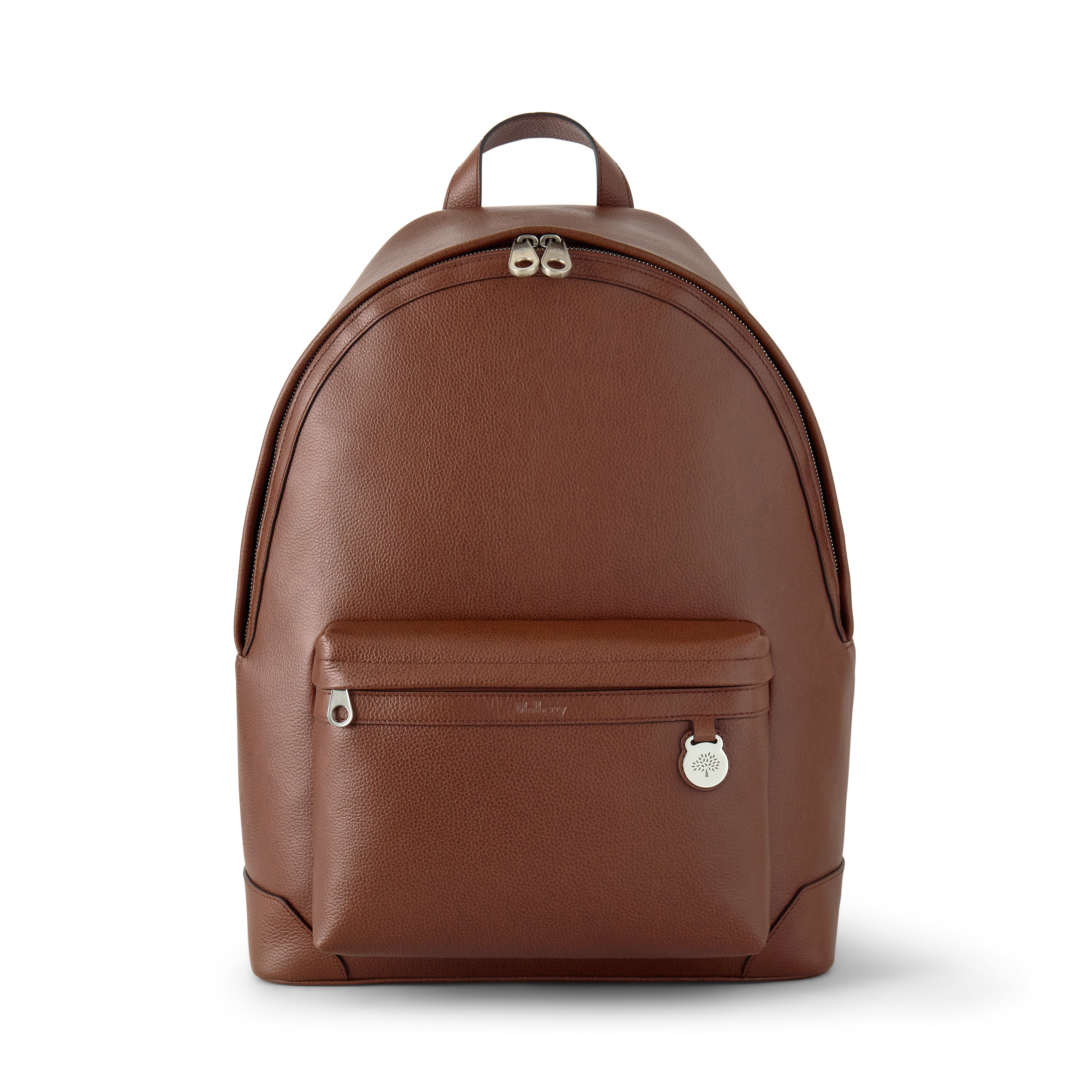 Mulberry Men's Heritage Zipped Backpack Oak