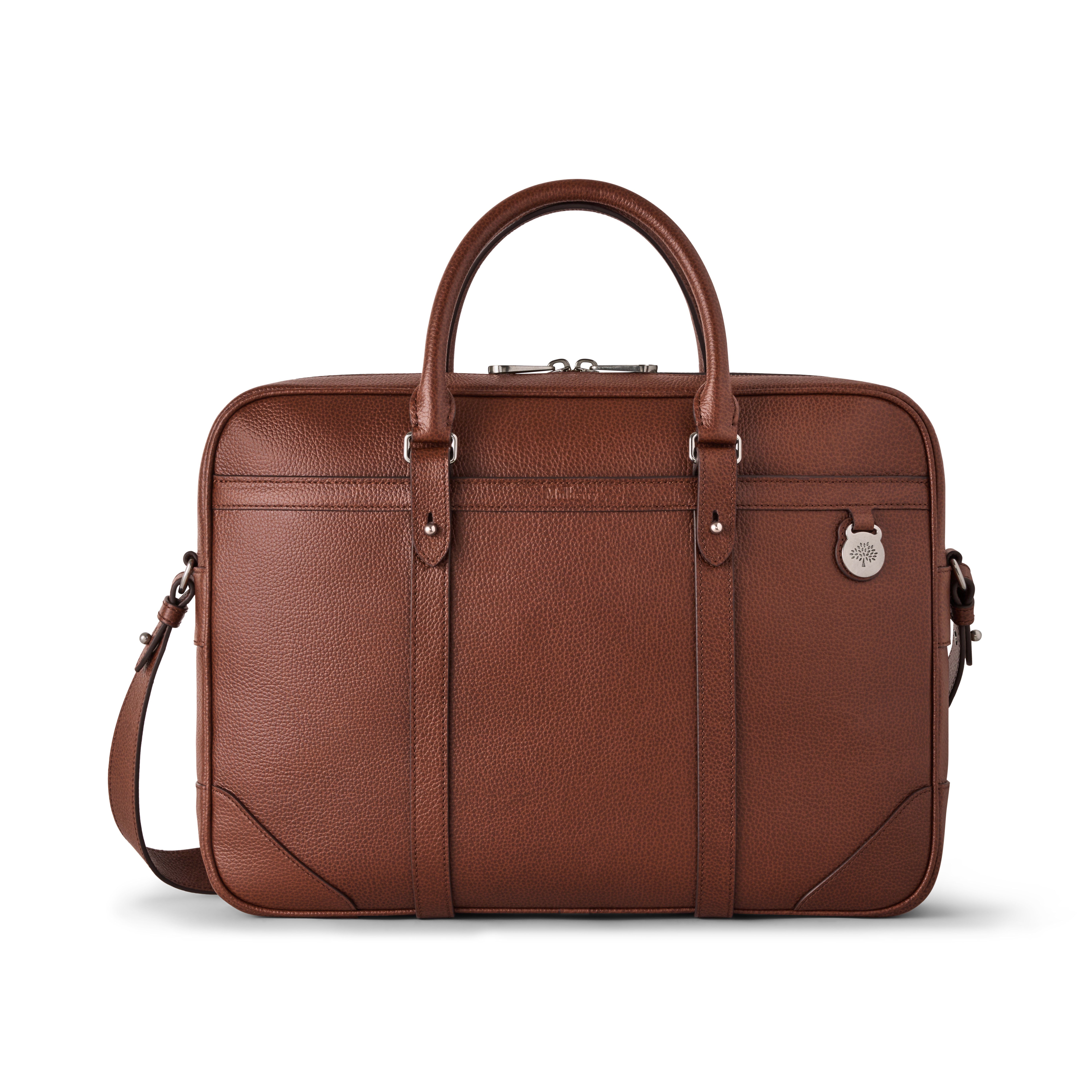 Mulberry Men's Heritage Briefcase Oak