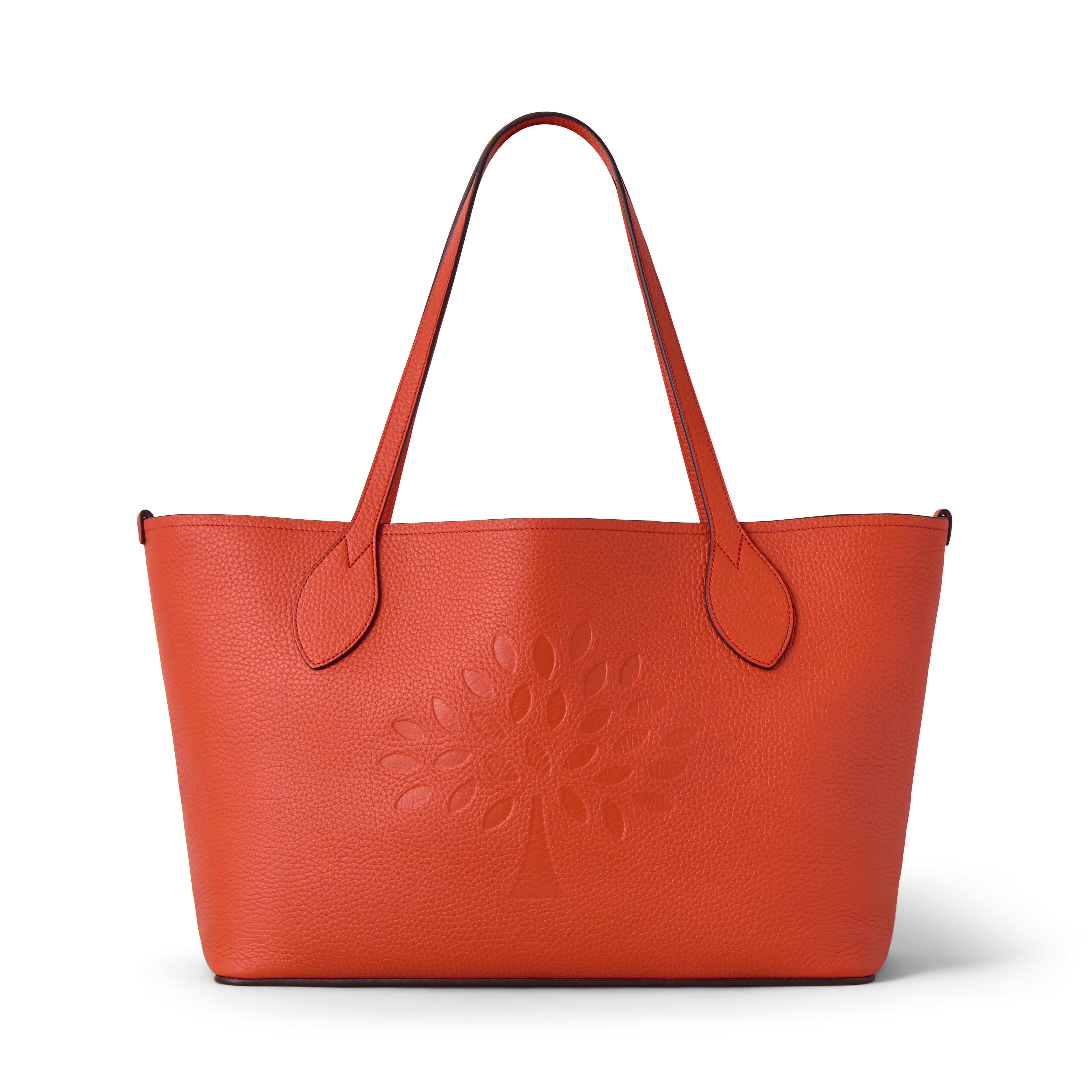Mulberry Women's Tree Tote Coral Orange