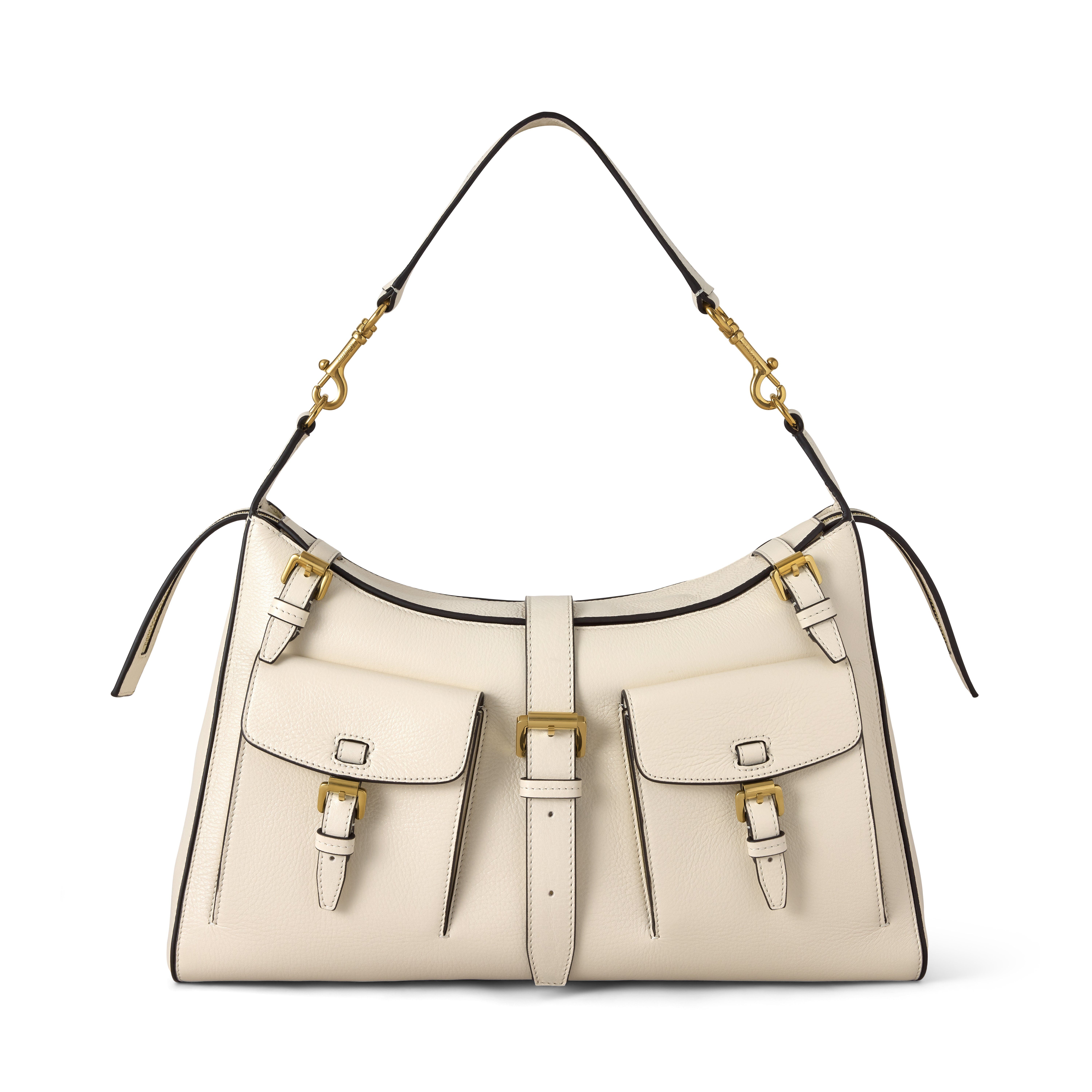 Mulberry Women's Leather Roxanne Shoulder Bag Eggshell