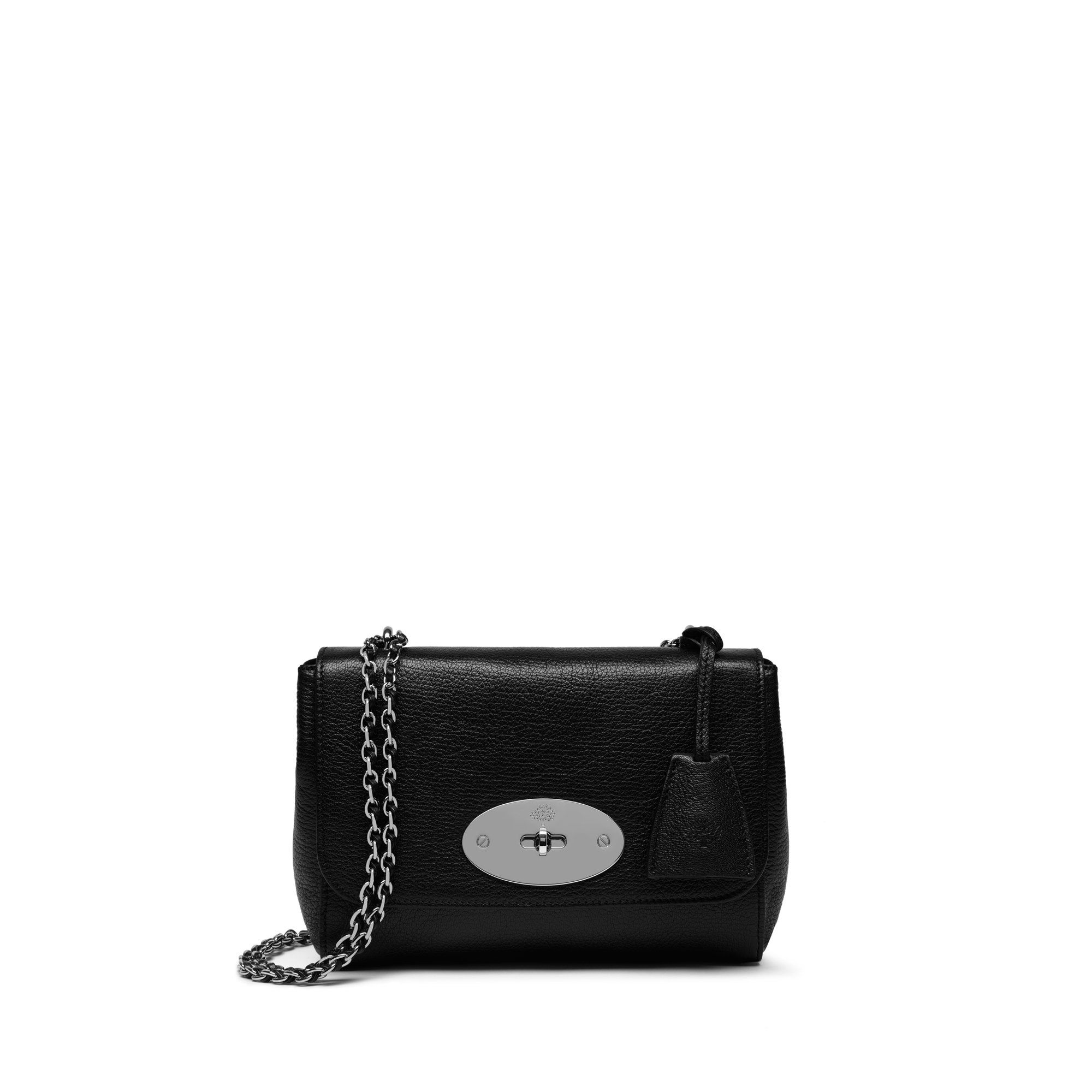 Mulberry Women's Leather Lily Black-Silver Toned
