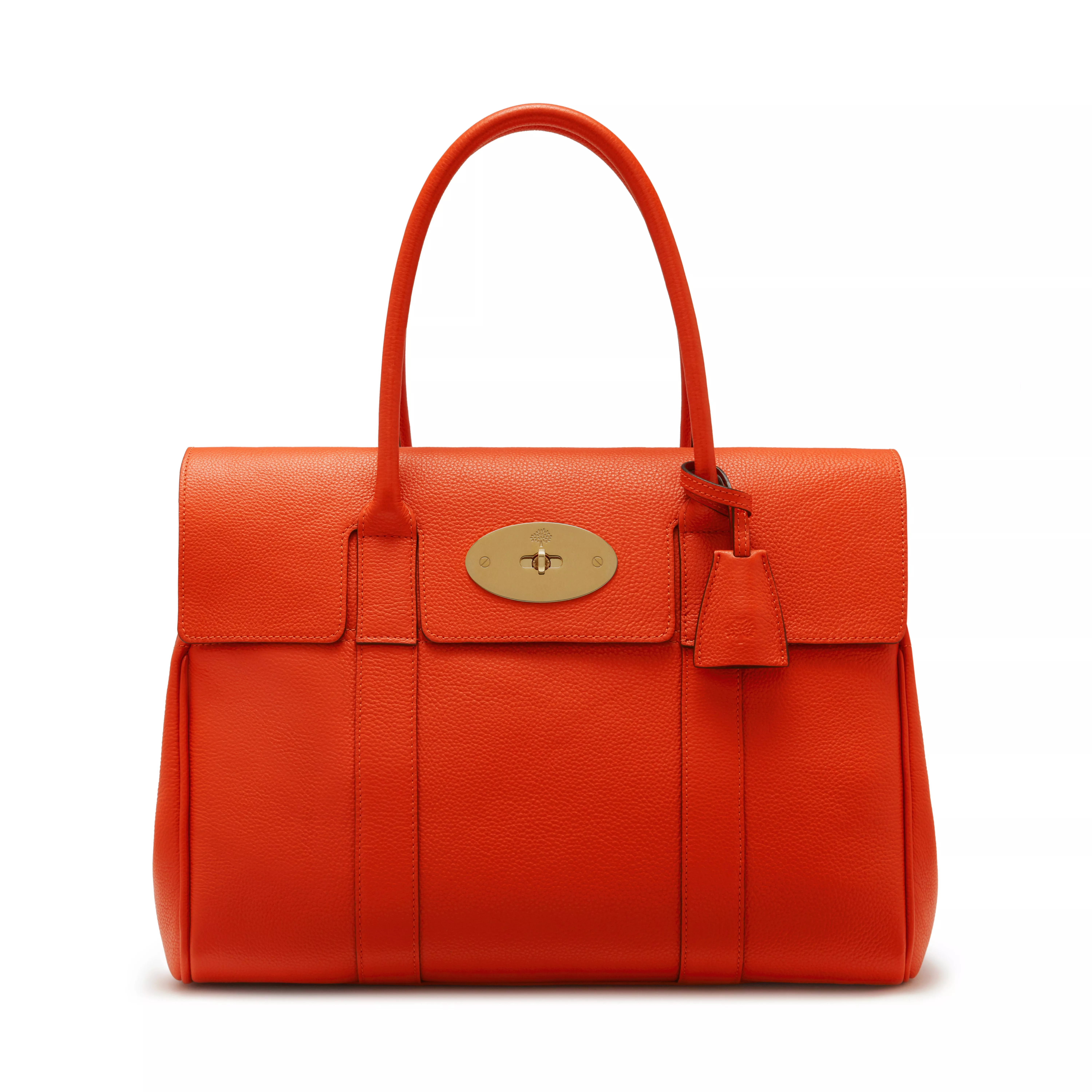 mulberry bayswater orange