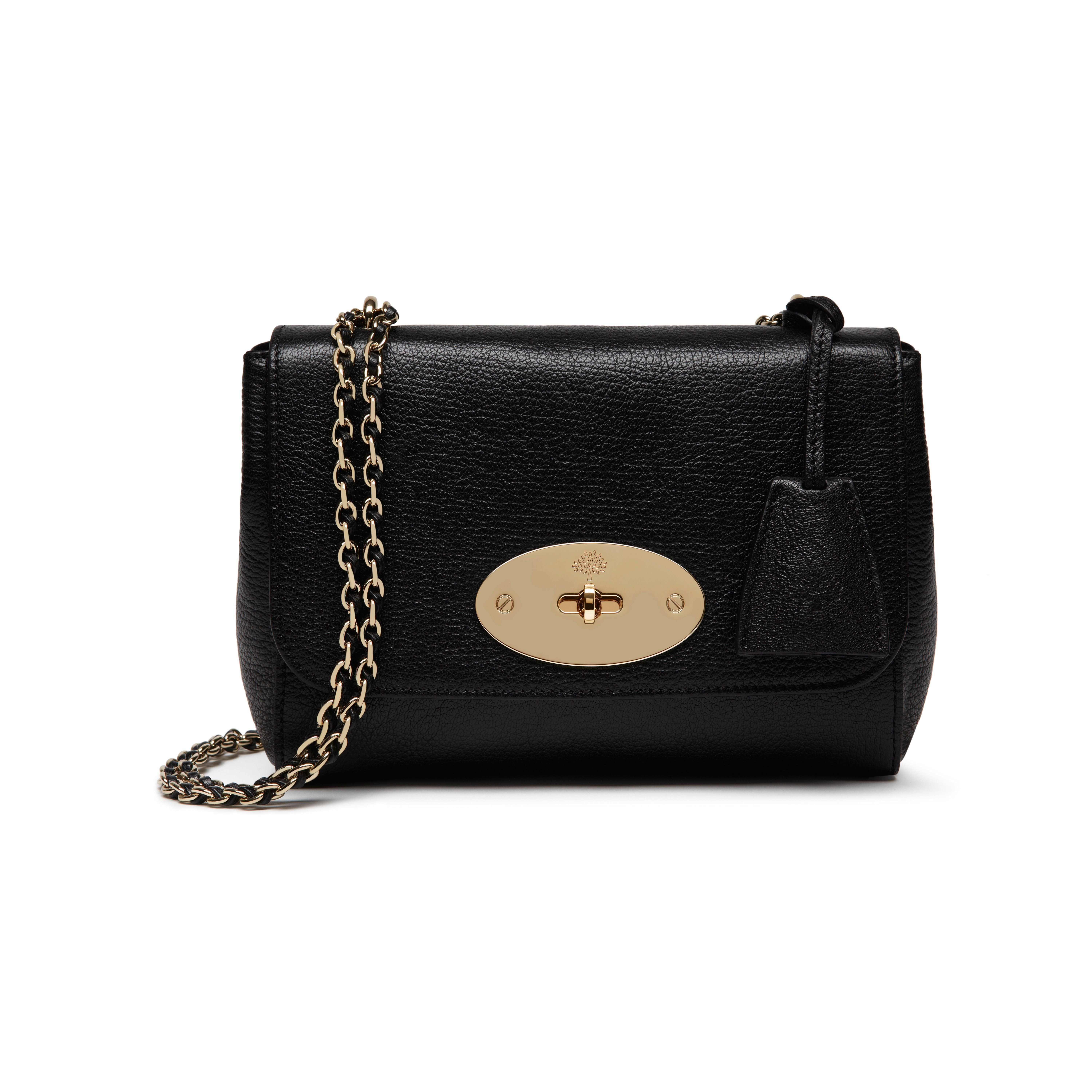 black lily mulberry bag