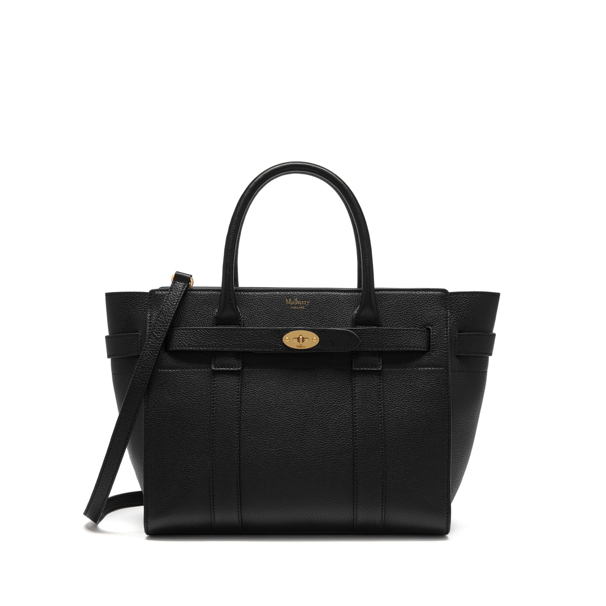 Mulberry Women's Small Zipped Bayswater Black