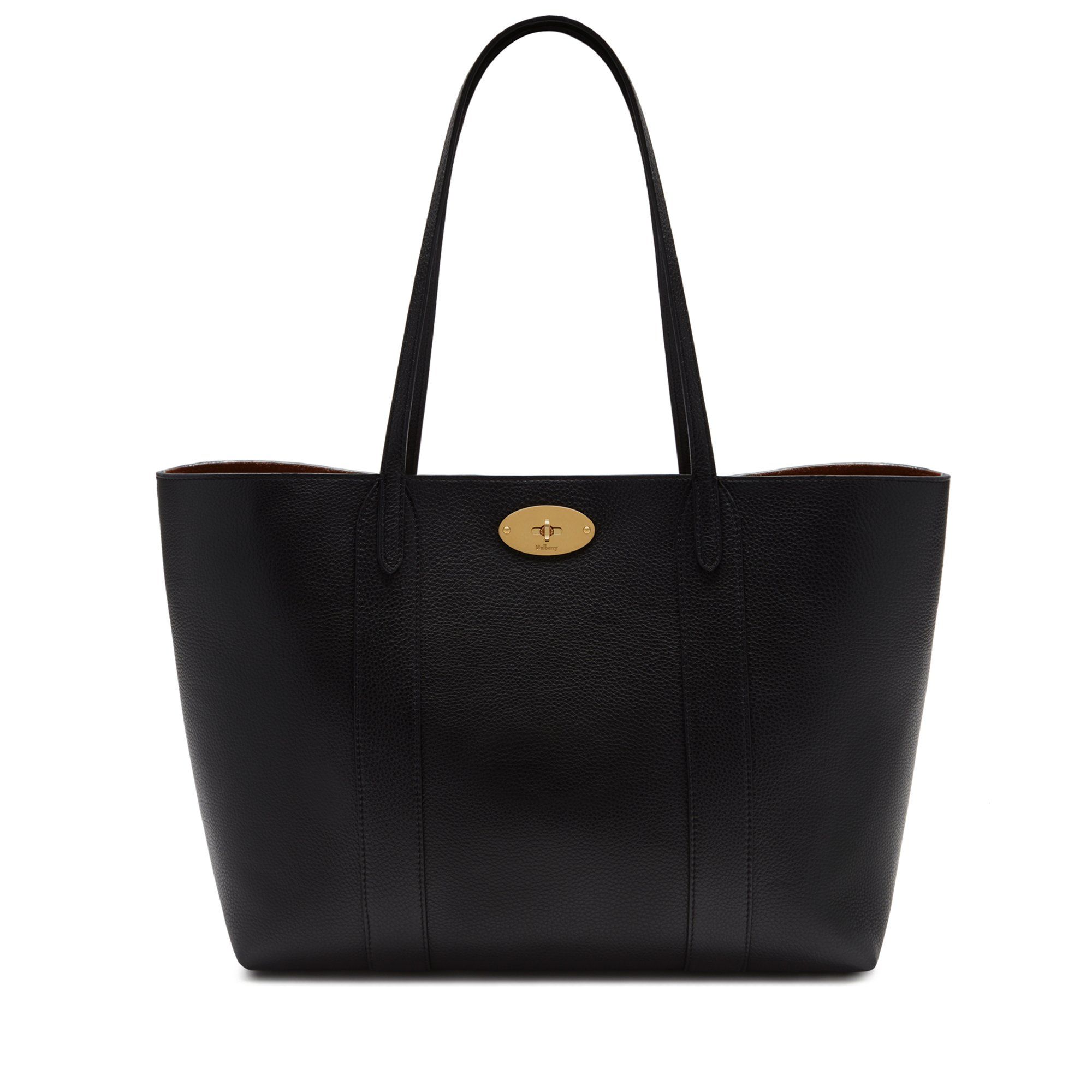 Mulberry Bayswater Tote In Black-oak