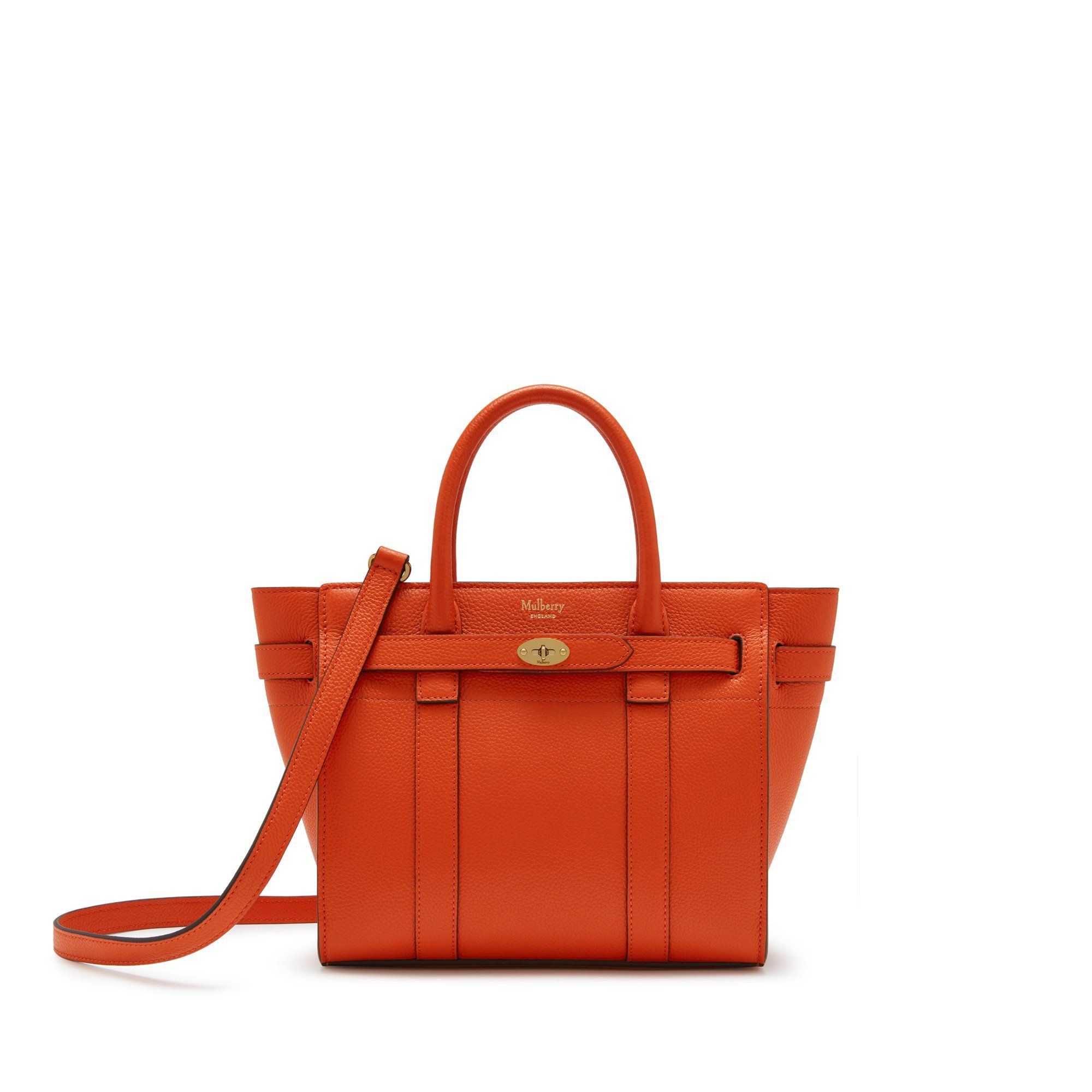 mulberry bayswater orange