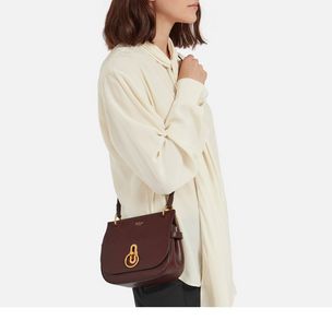 Small Amberley Satchel | Oak Small Classic Grain | Women | Mulberry