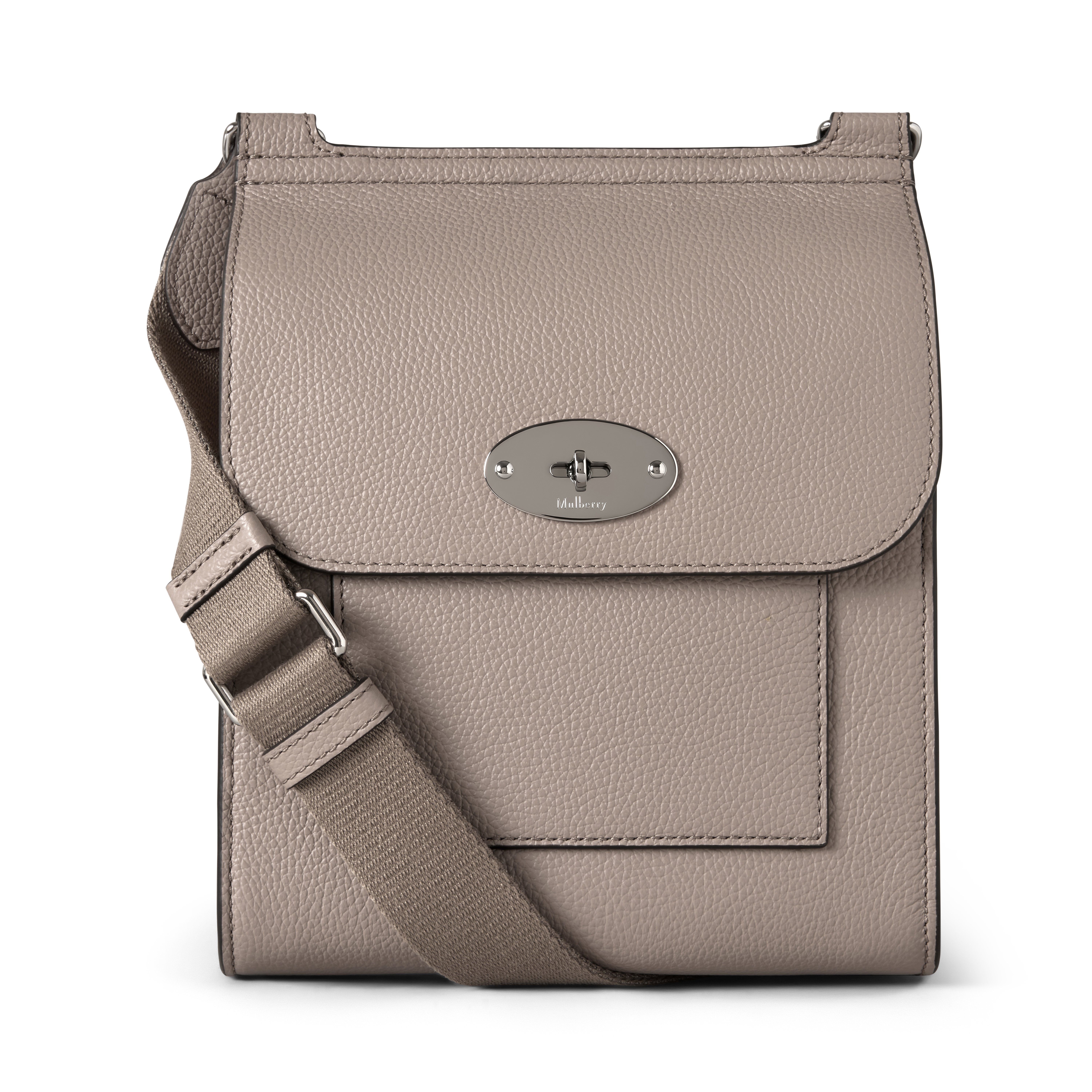 Mulberry Men's Small Antony Cashmere Taupe