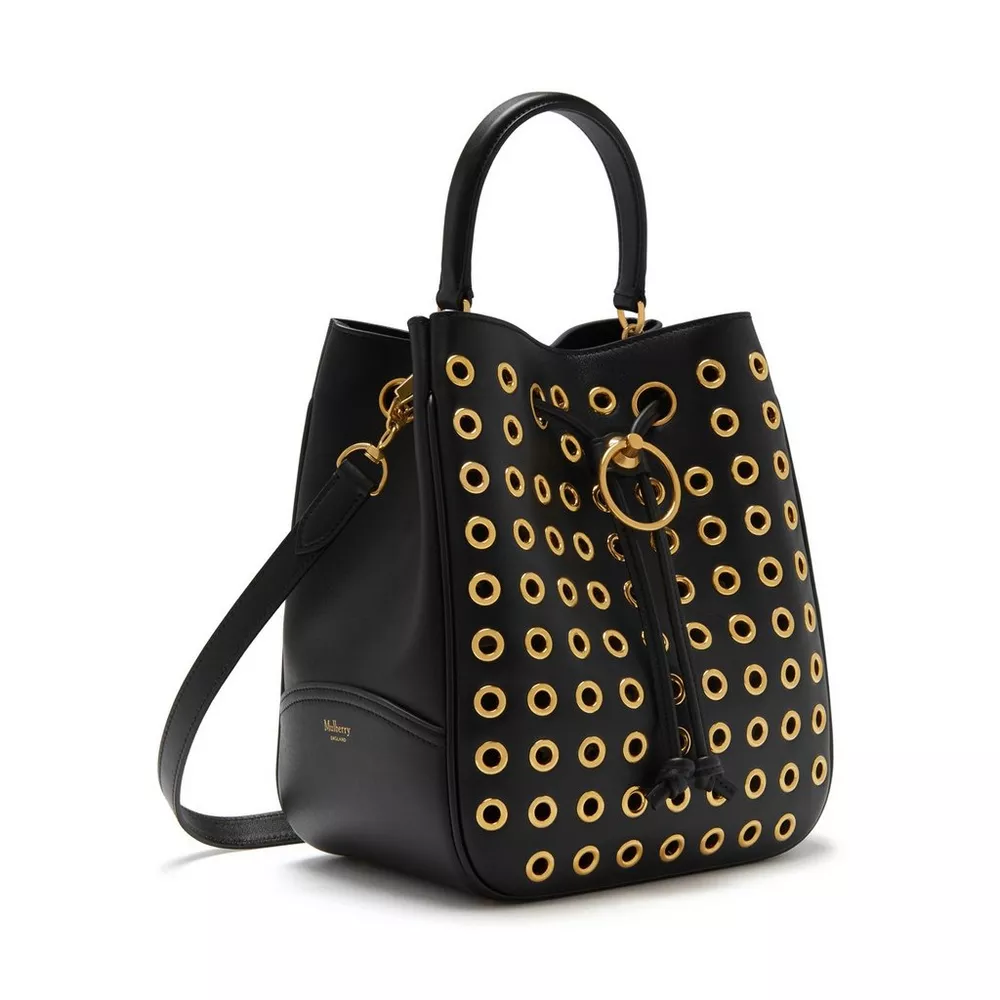 Black Shiny Calf with Eyelets 3