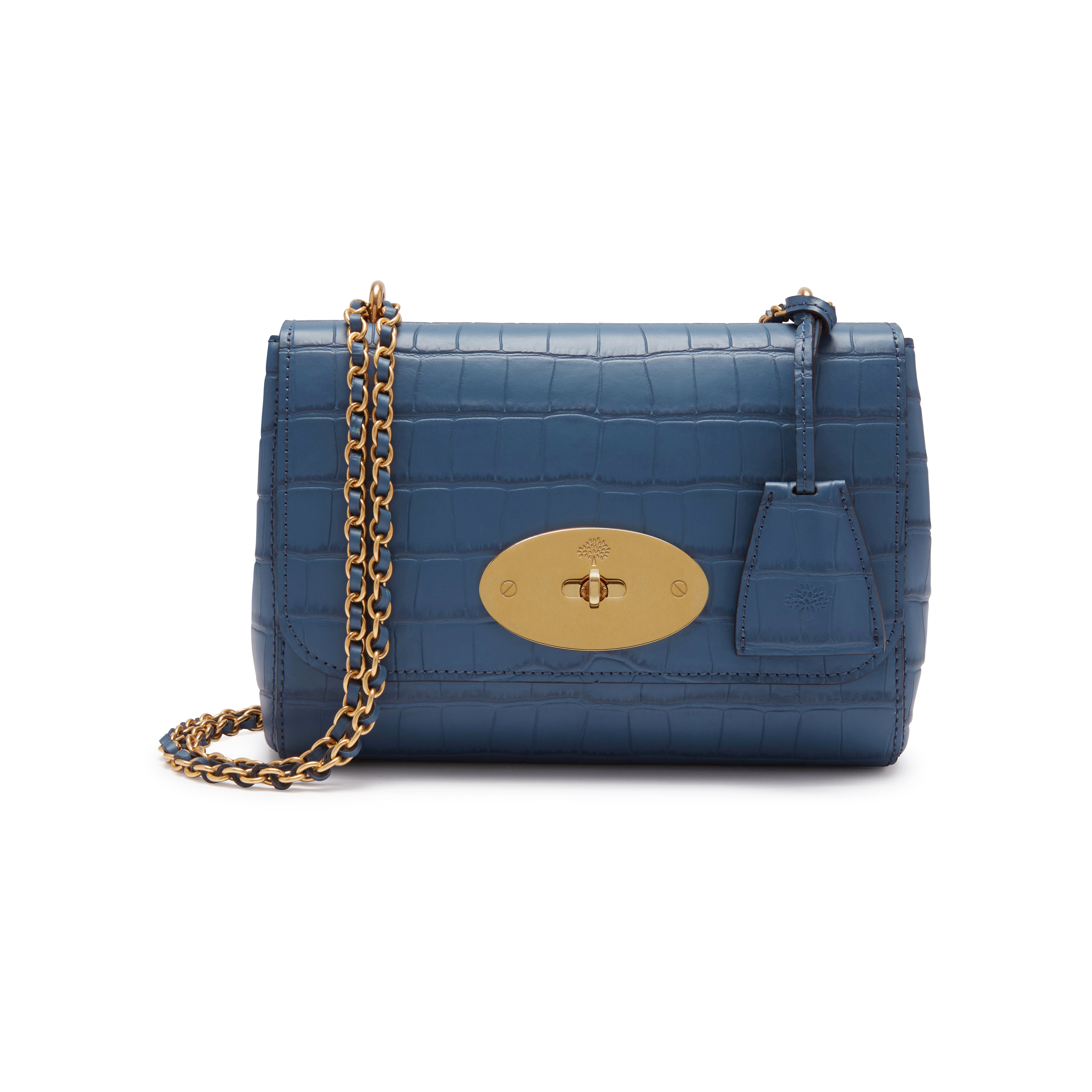 mulberry navy clutch bag