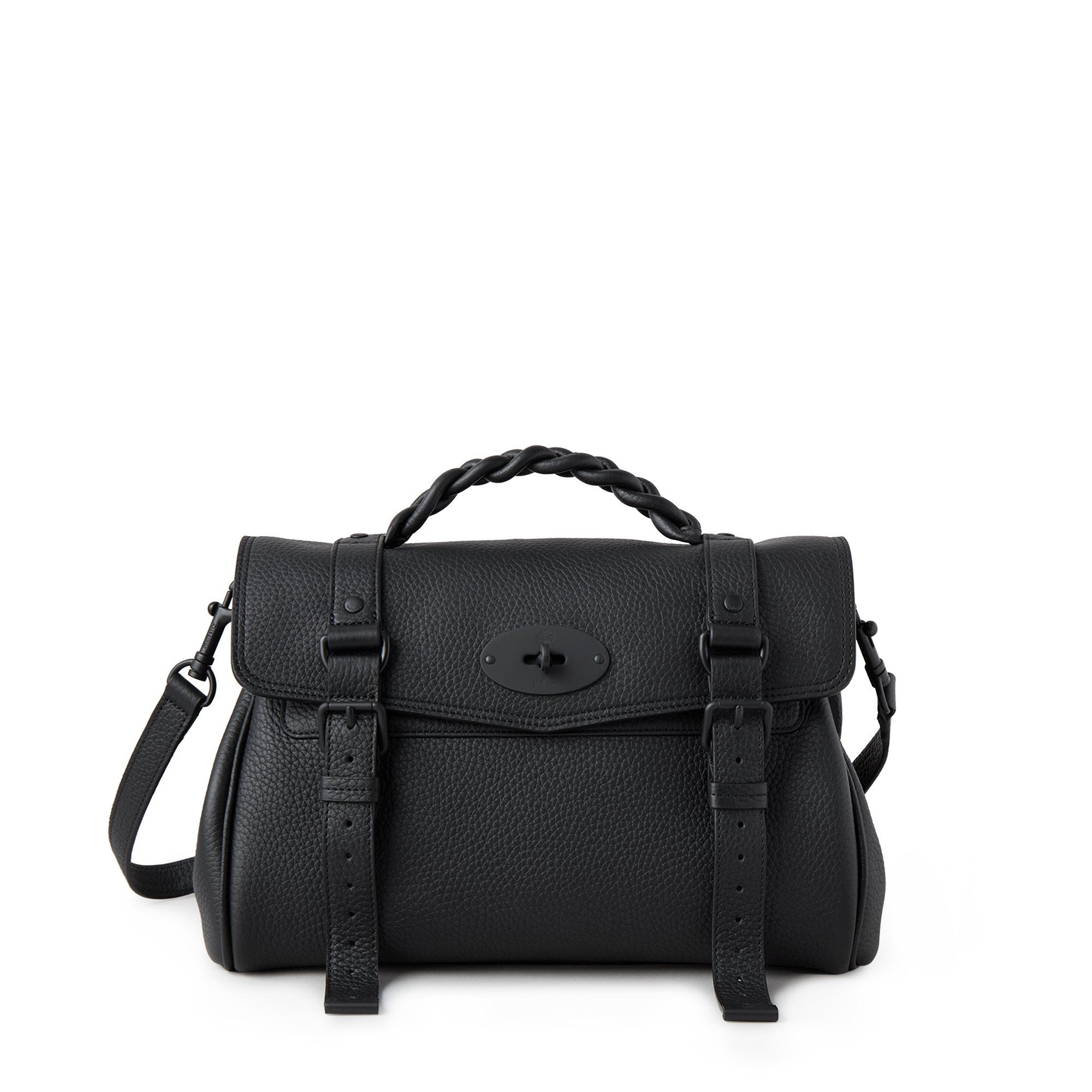 Shop Mulberry Alexa In Black-black