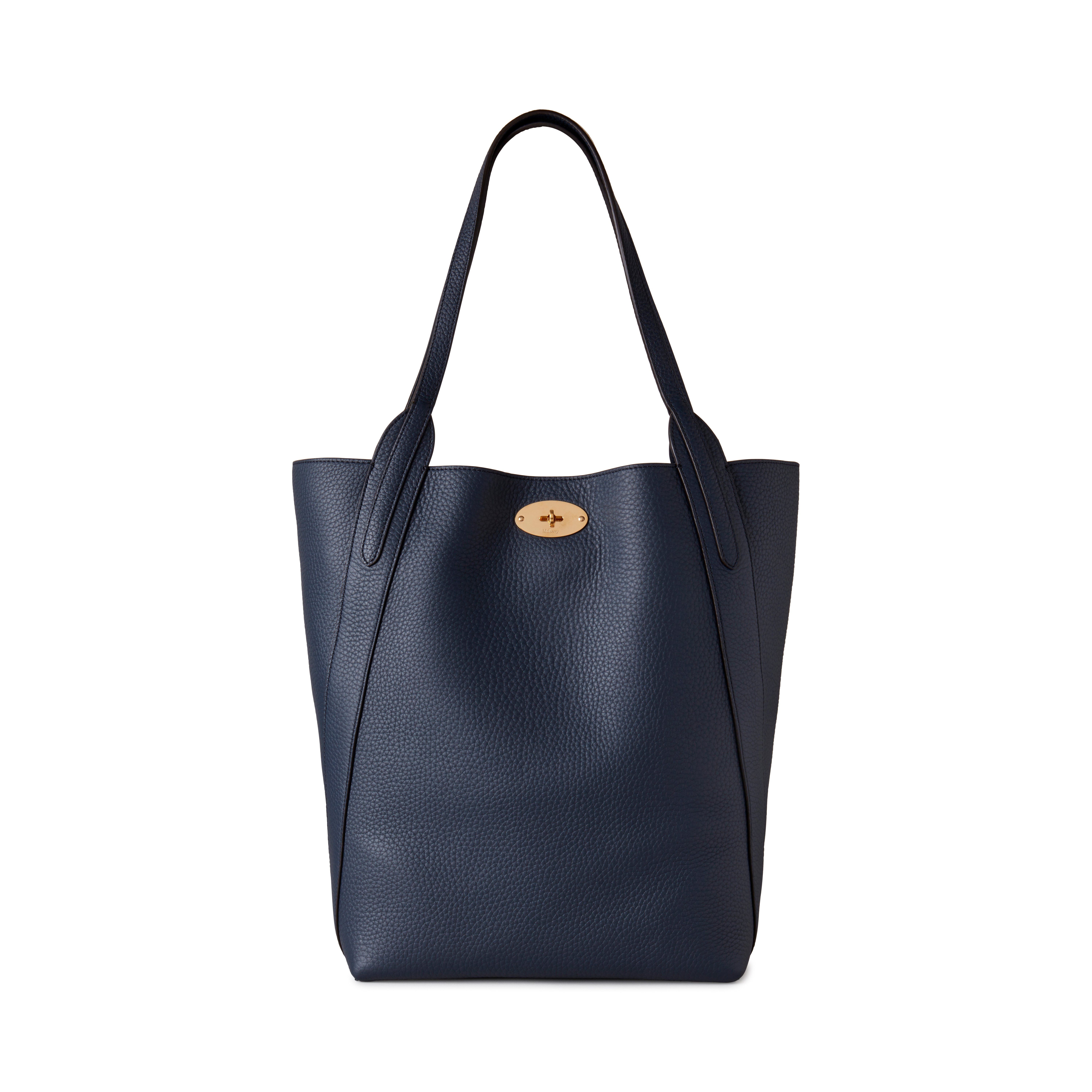 Mulberry North South Bayswater Tote In Night Sky