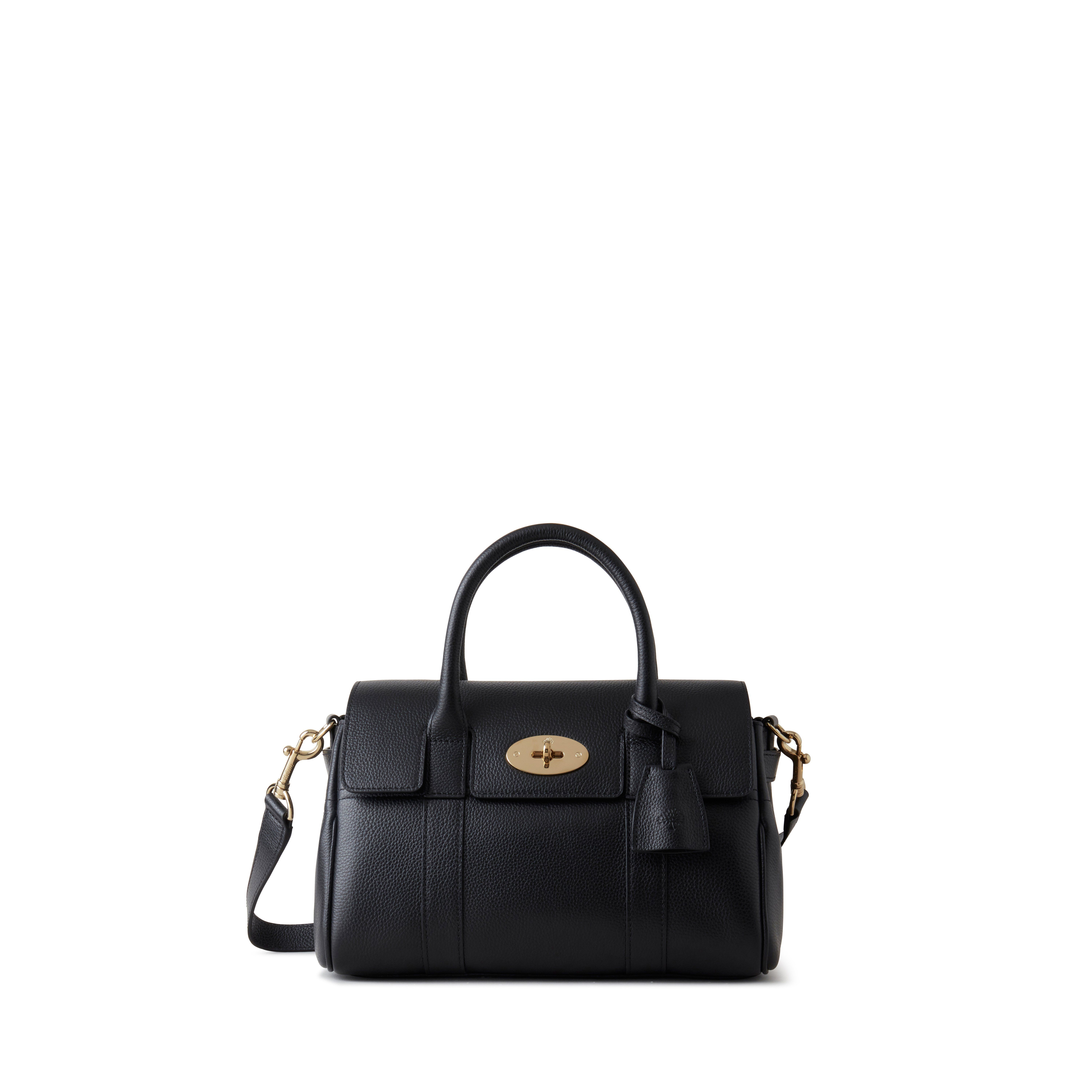 Mulberry Bayswater Satchel In Black