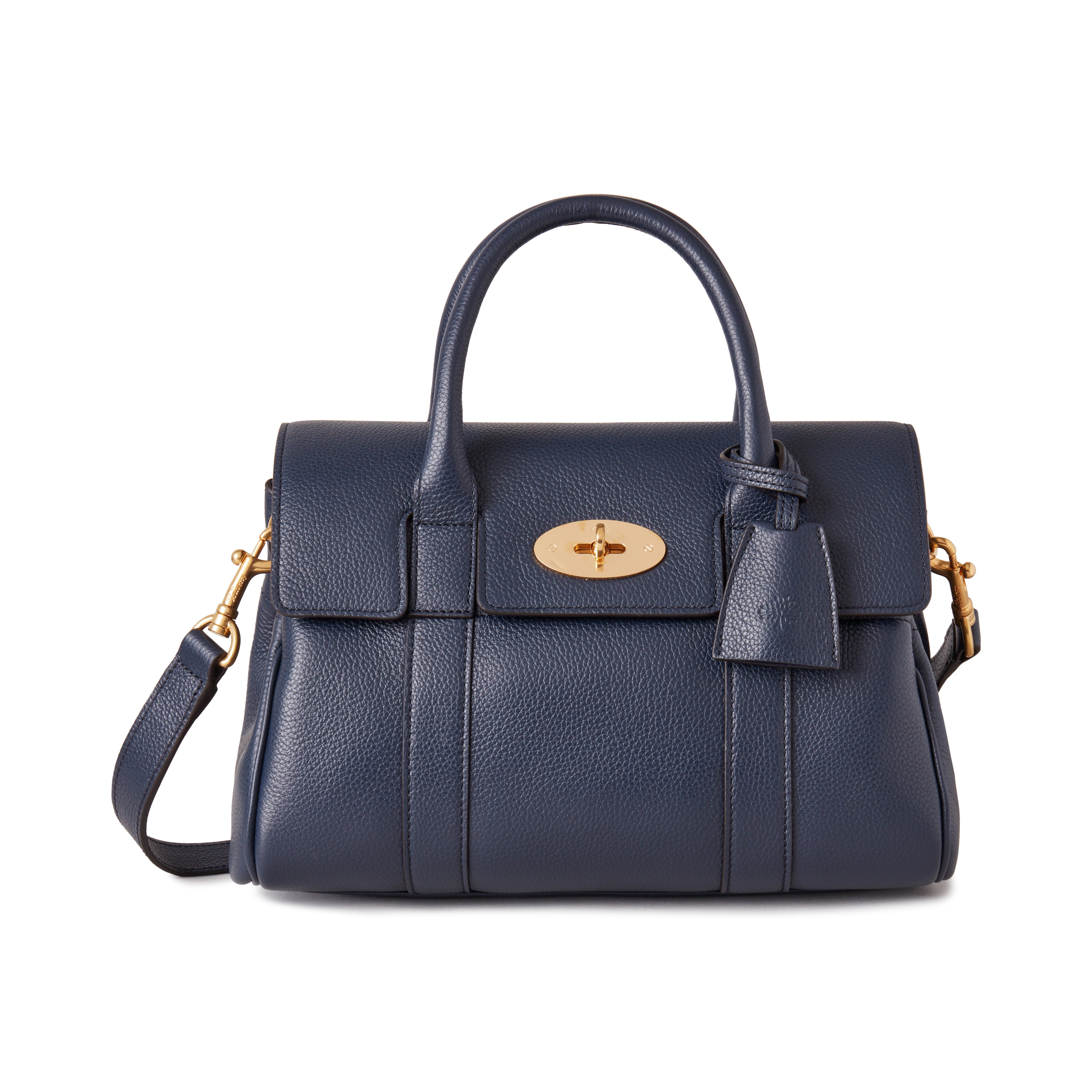 Mulberry Bayswater Satchel In Night Sky