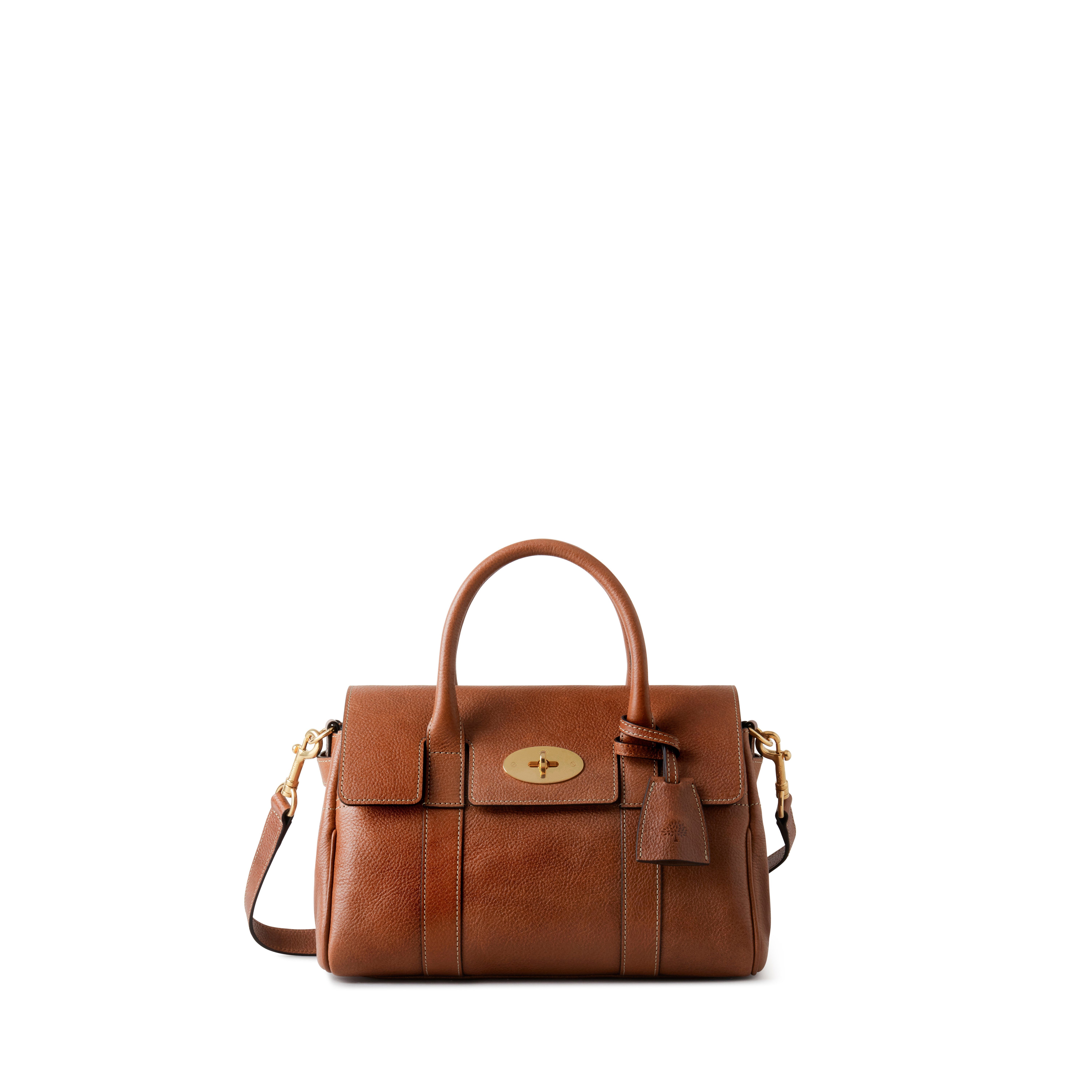 Mulberry Bayswater Satchel In Oak