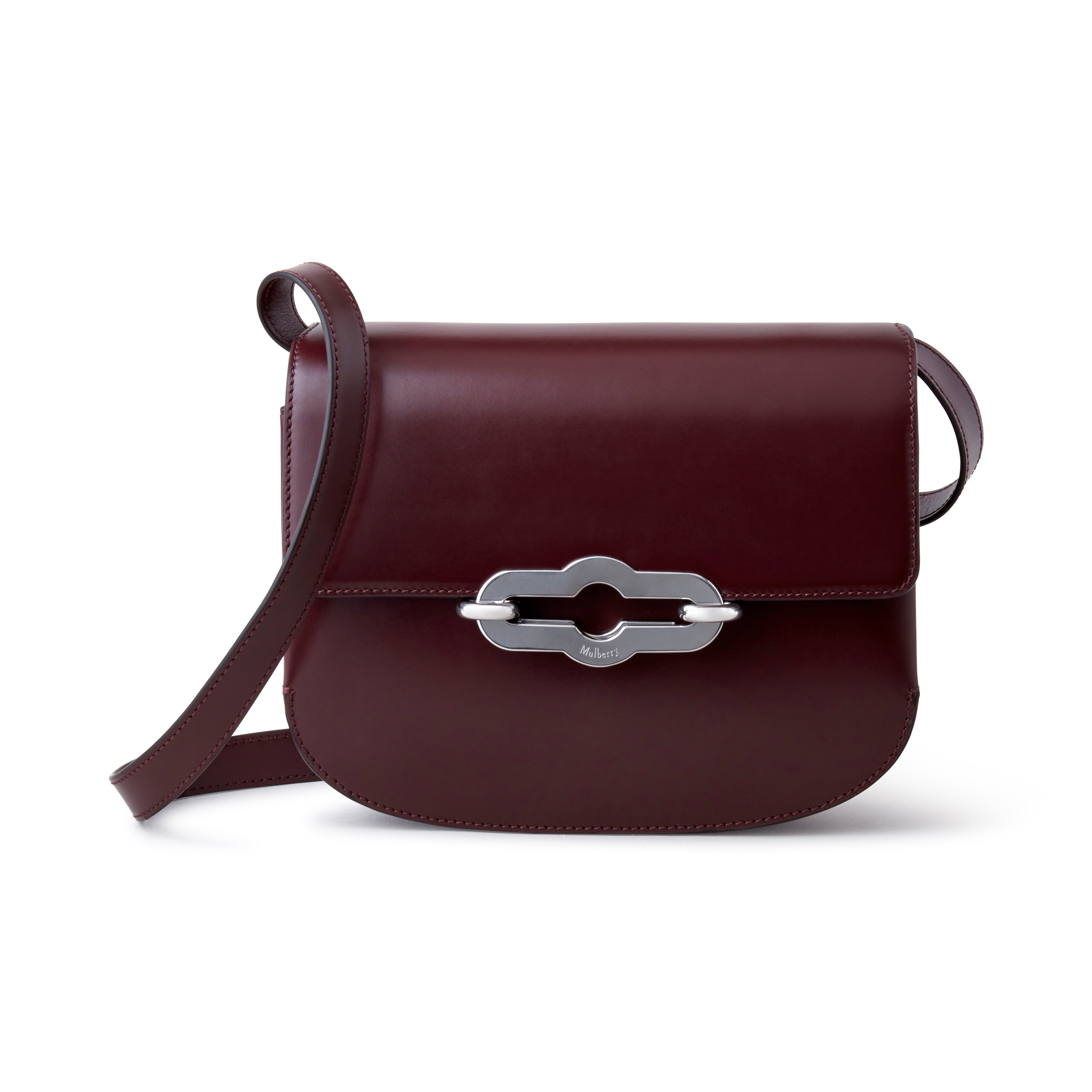 Mulberry Pimlico Satchel In Black Cherry