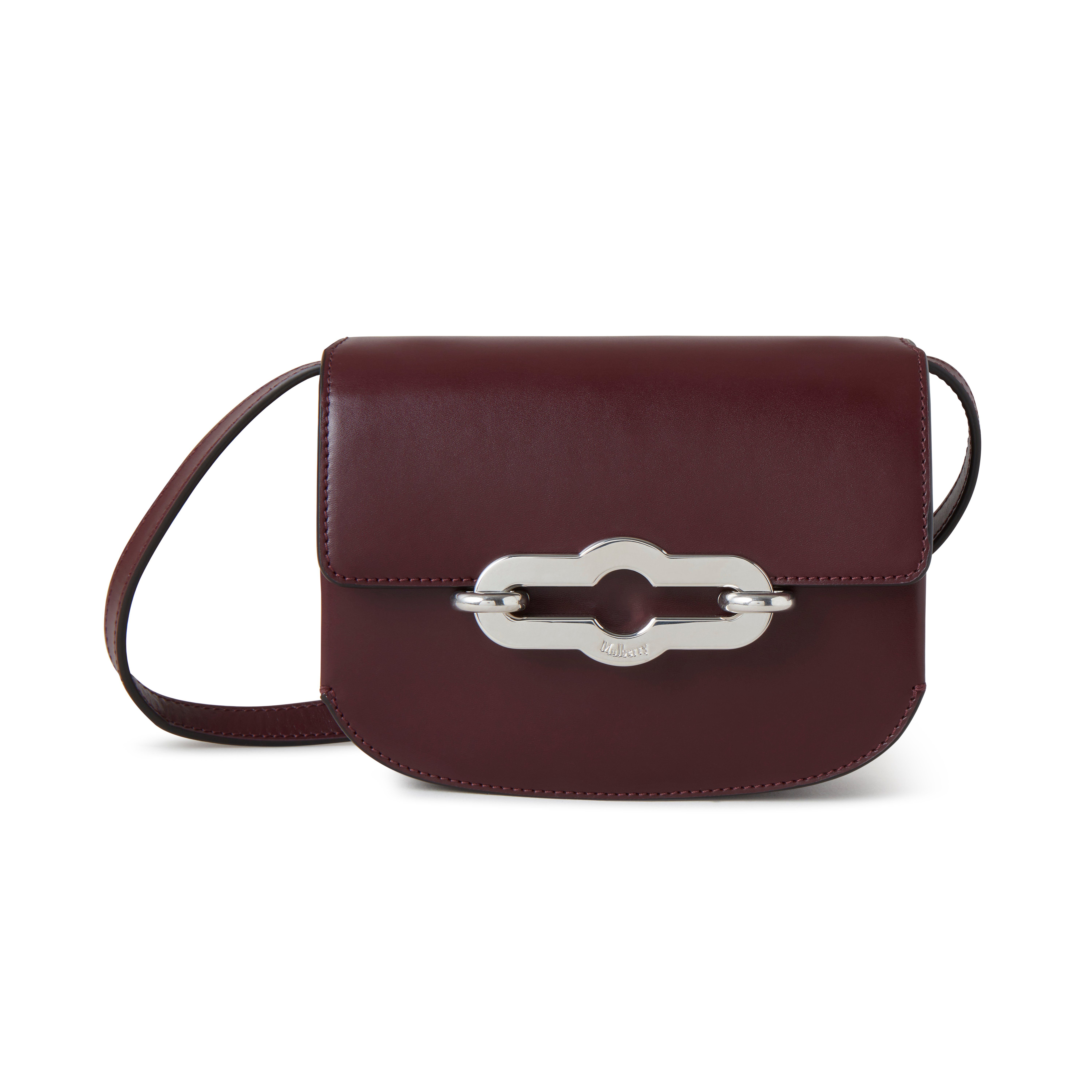 Mulberry Small Pimlico Satchel In Black Cherry