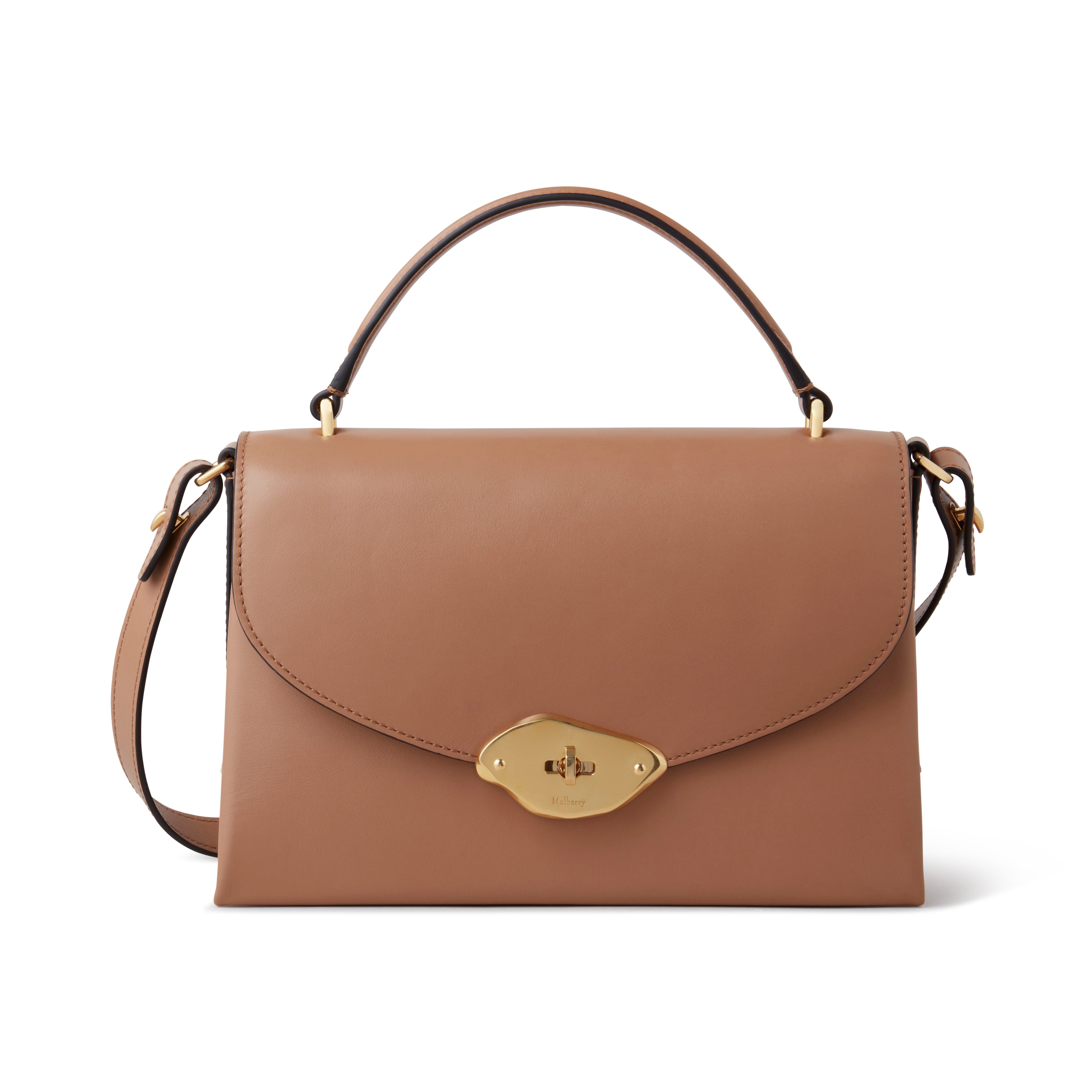 Mulberry Lana Top Handle In Sable