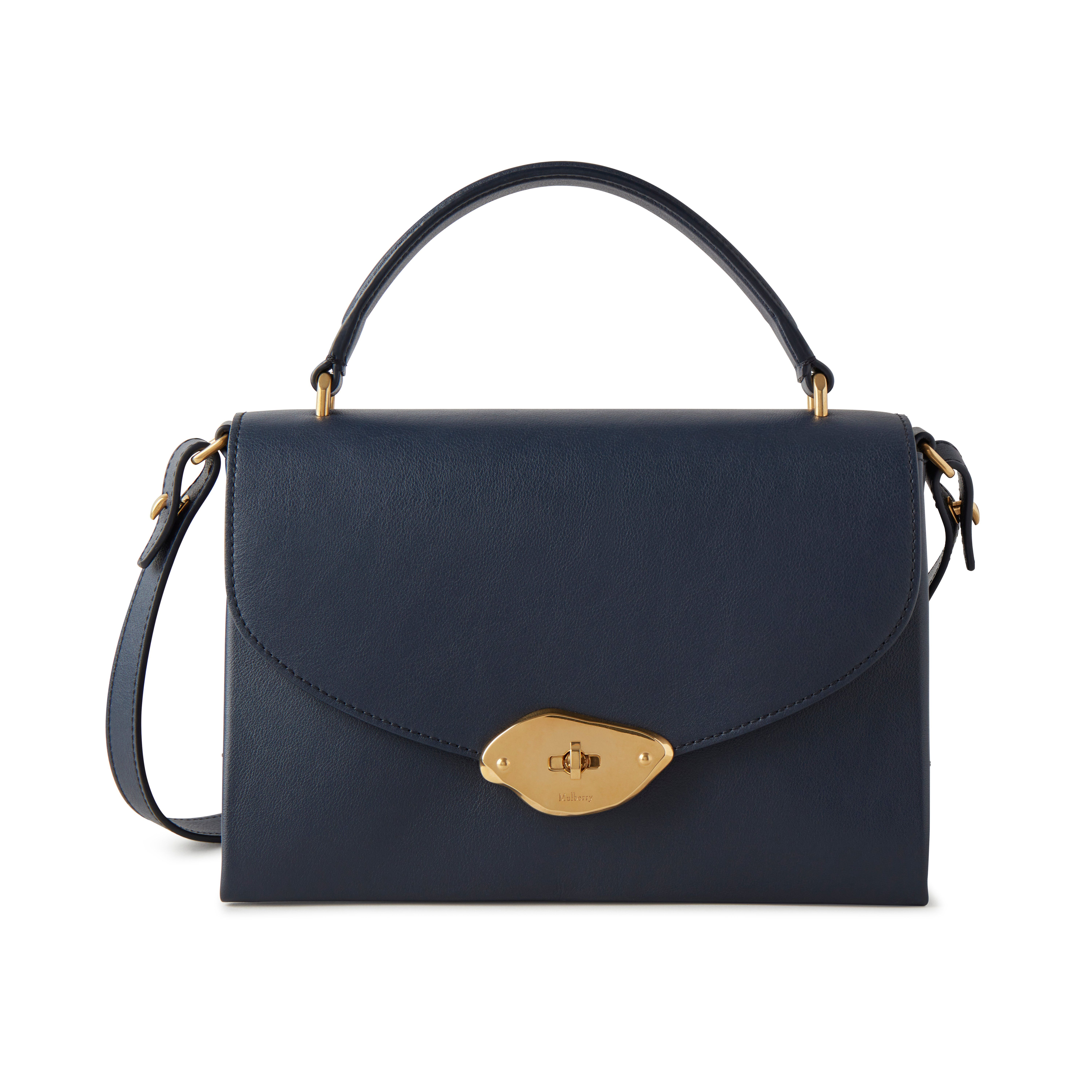 Mulberry Lana Top Handle In Night Sky
