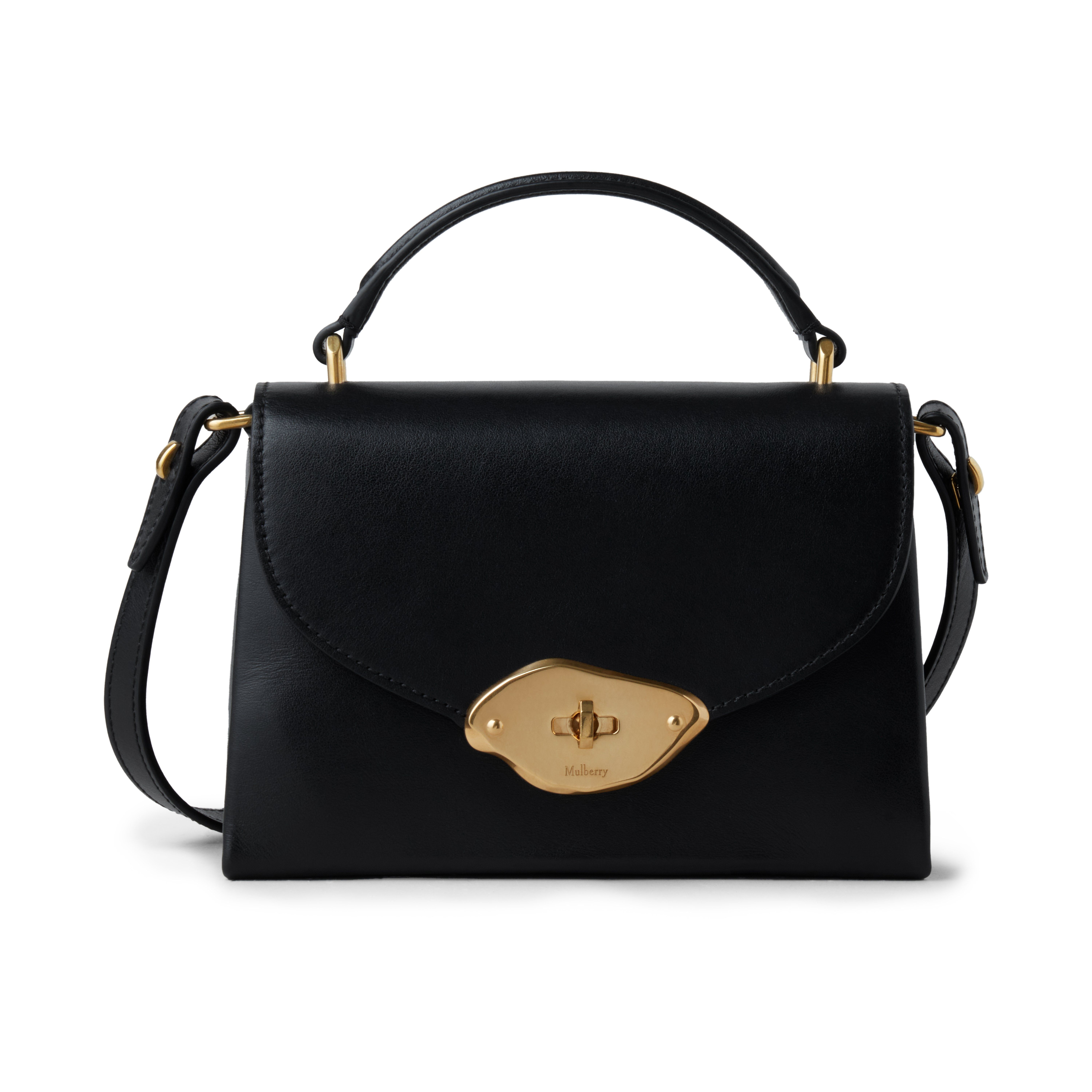 Mulberry Small Lana Top Handle In Black