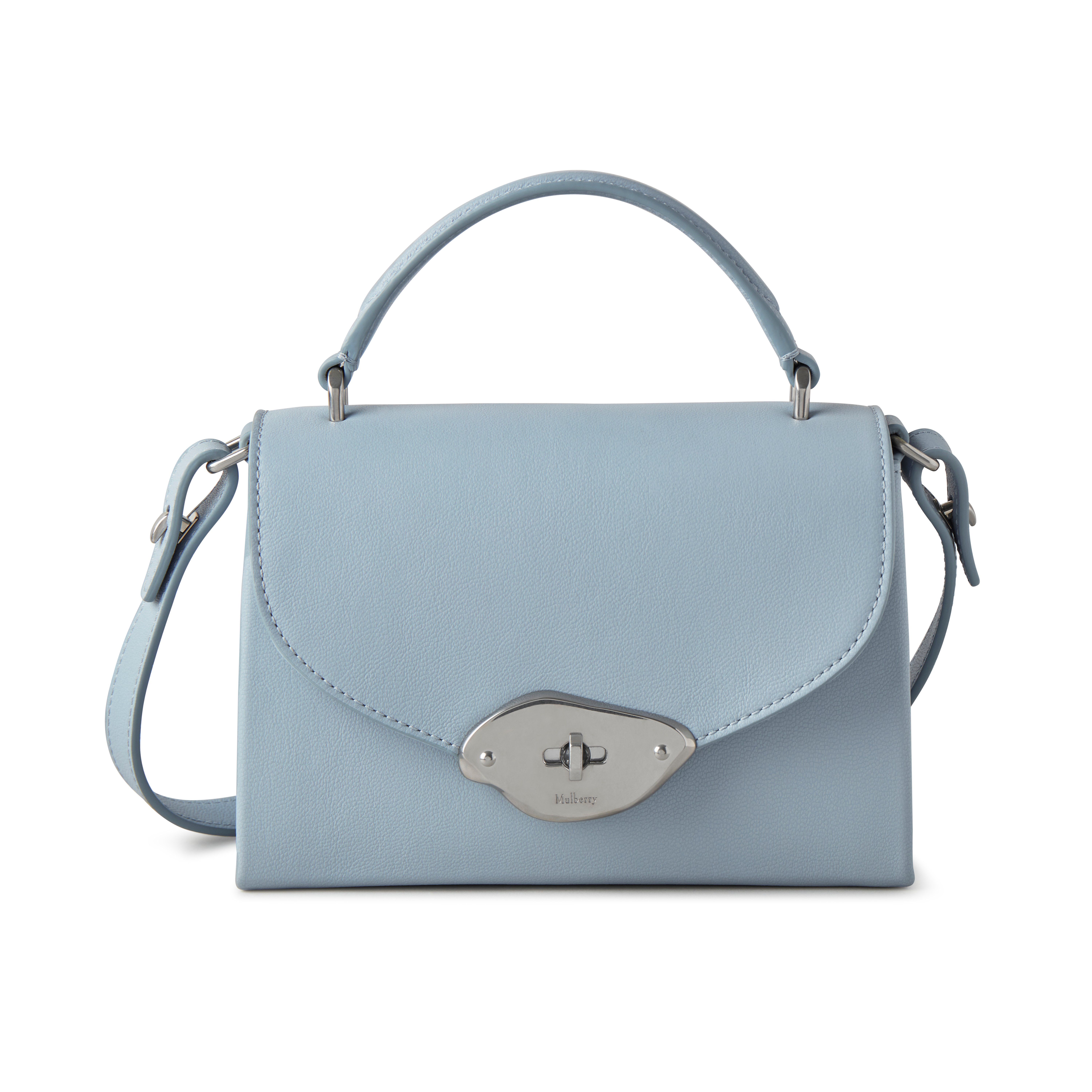 Mulberry Small Lana Top Handle In Blue