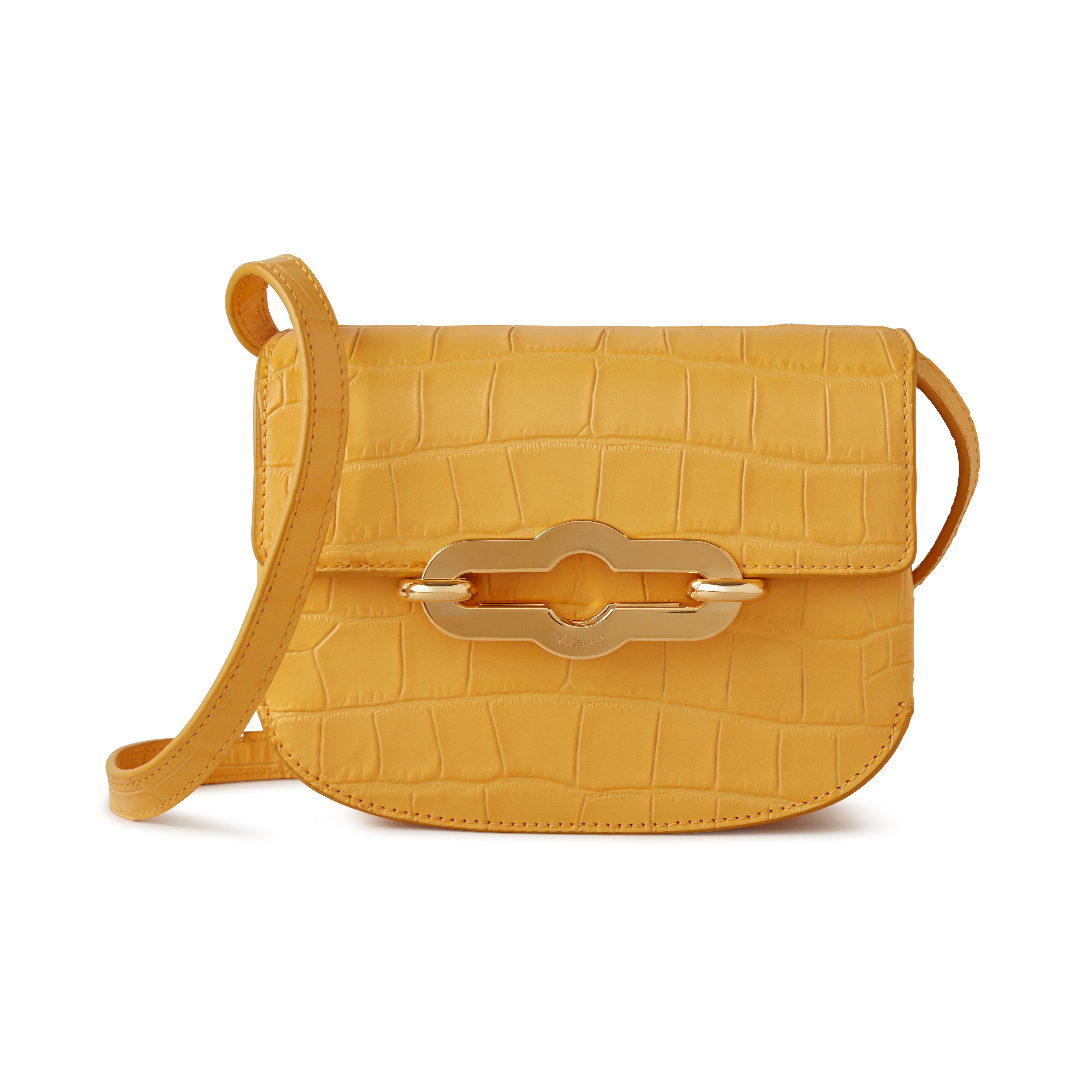 Mulberry Small Pimlico Satchel In Yellow