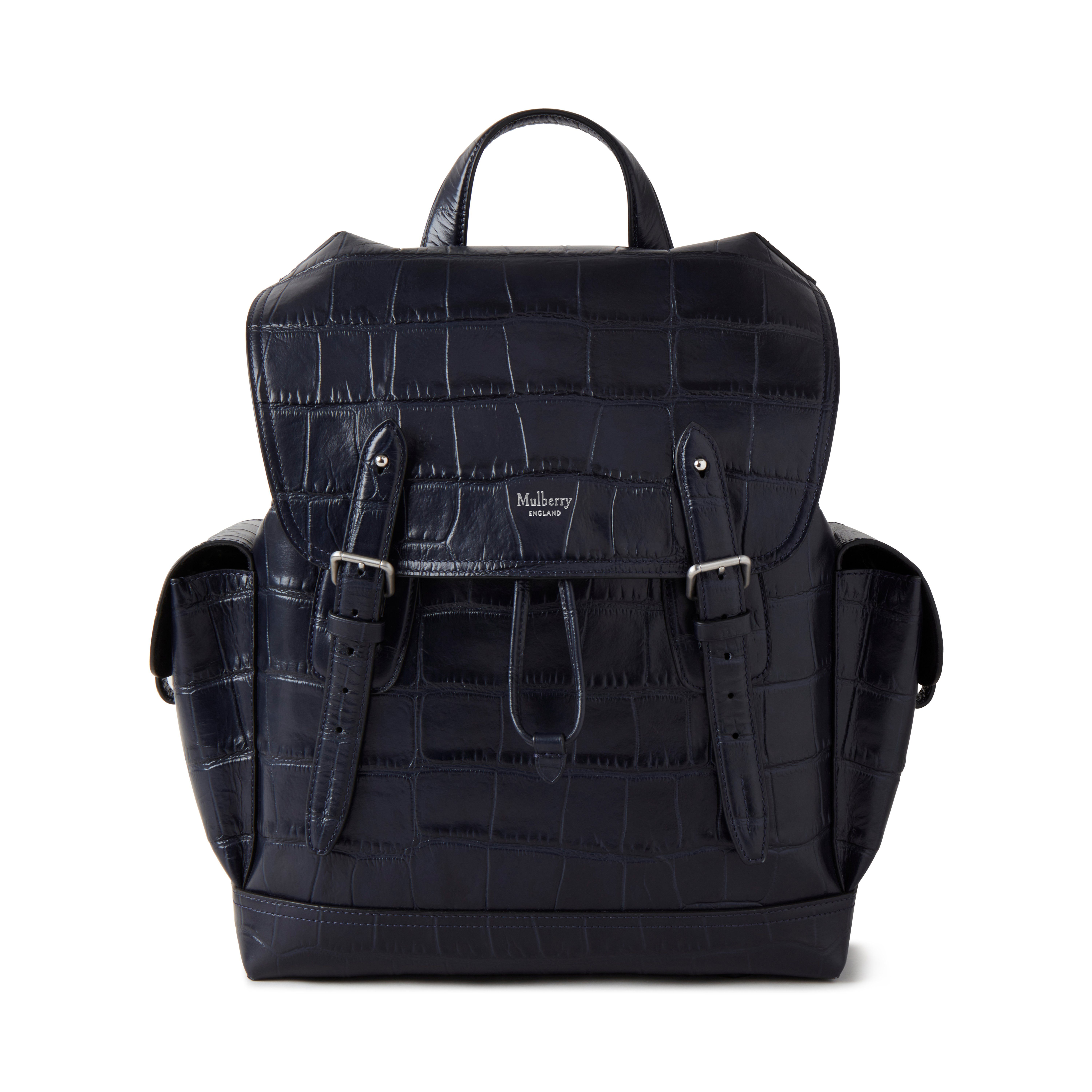 Mulberry Heritage Backpack In Blue