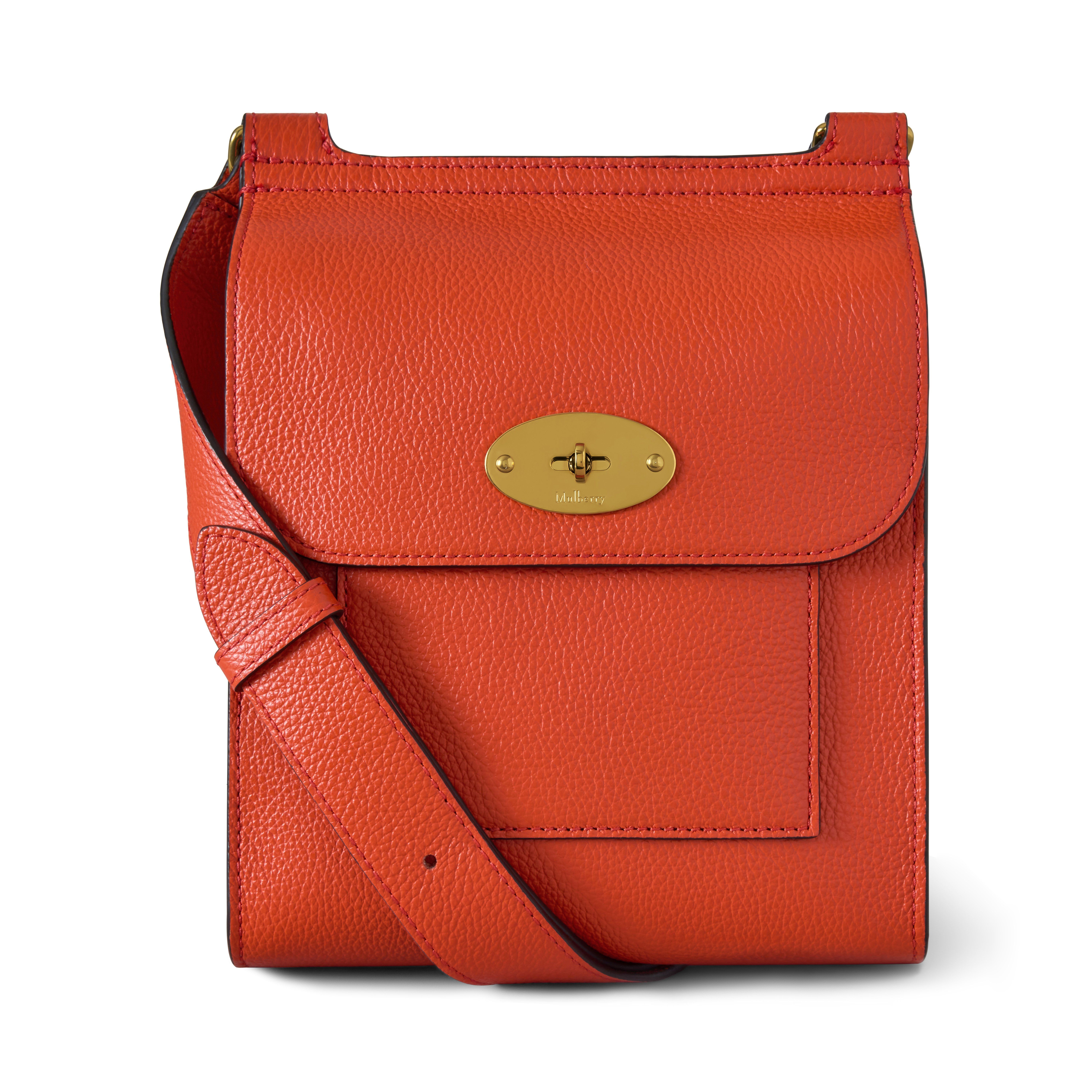 Mulberry Men's Small Antony Coral Orange