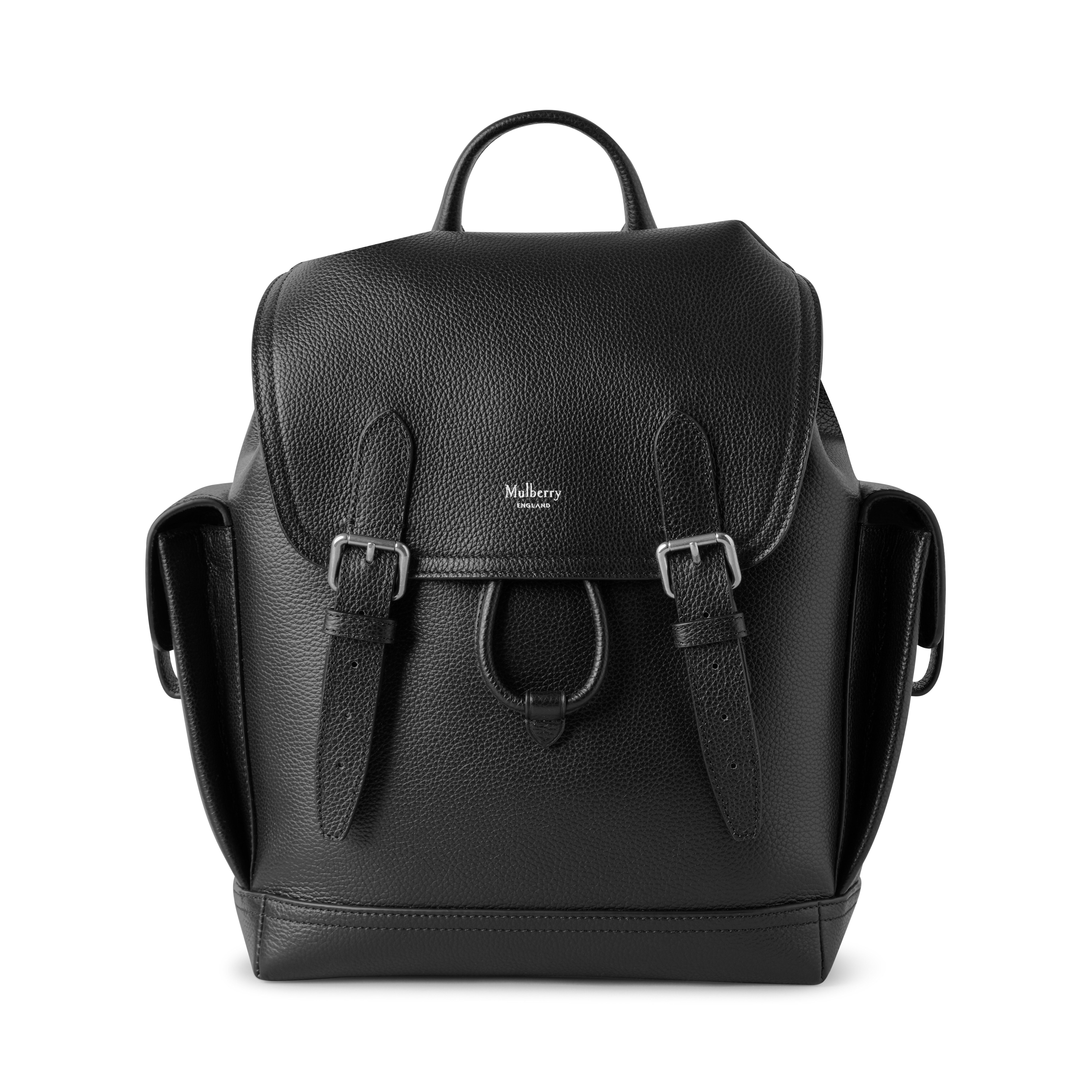 Mulberry Mini Heritage Backpack In Black