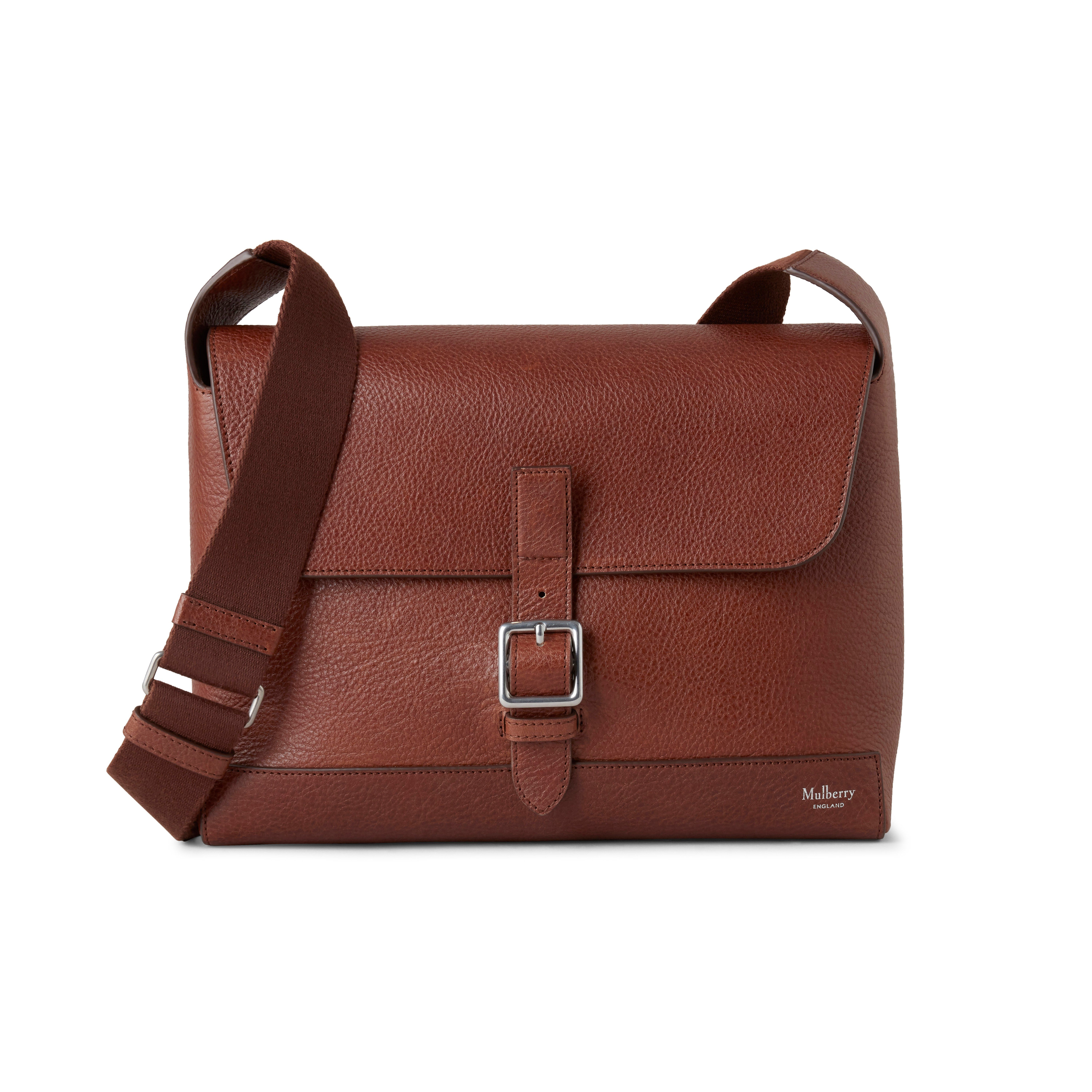 Shop Mulberry Small Chiltern Crossbody Messenger In Oak