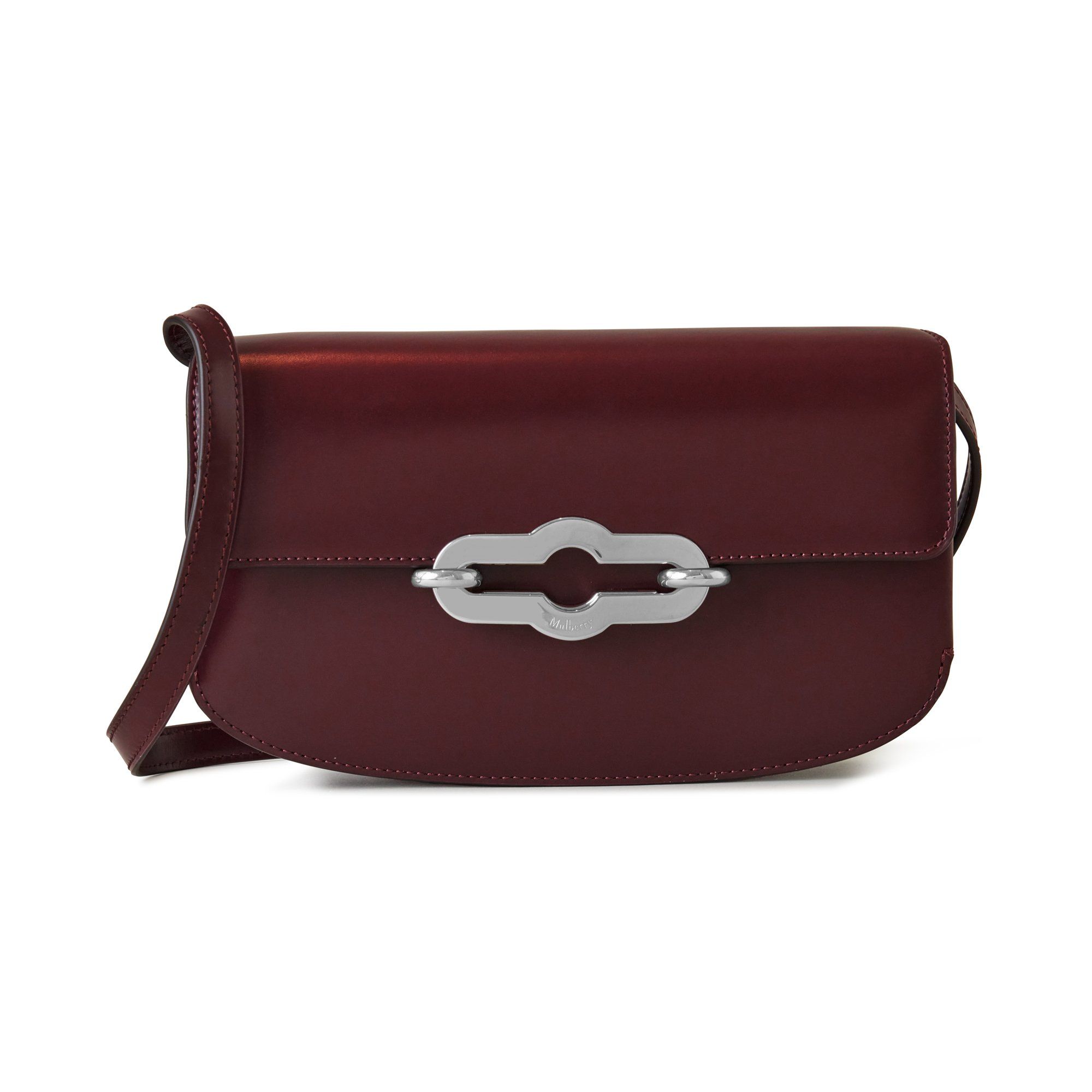 Mulberry East West Pimlico In Black Cherry