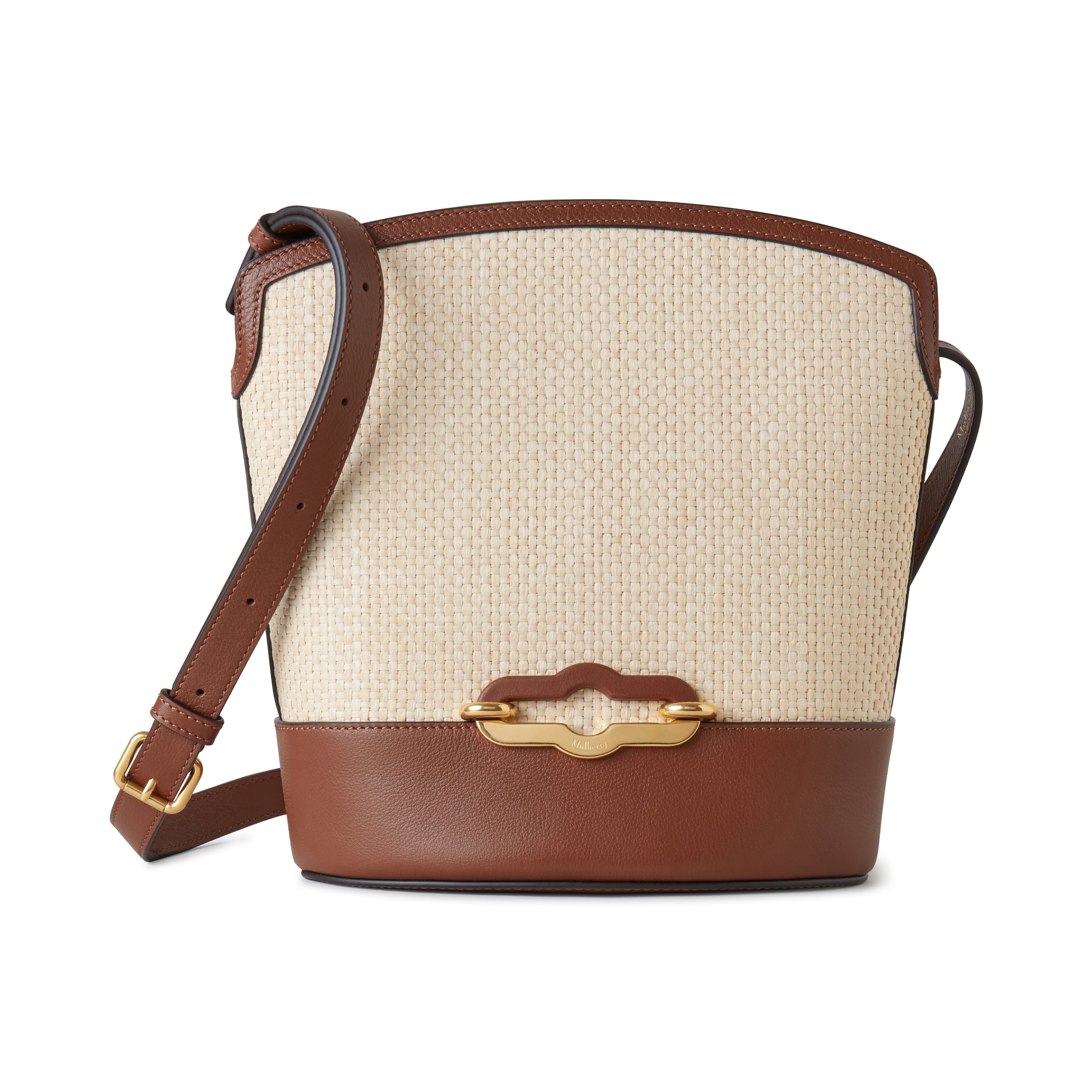 Mulberry Pimlico Bucket In Ecru-bright Oak