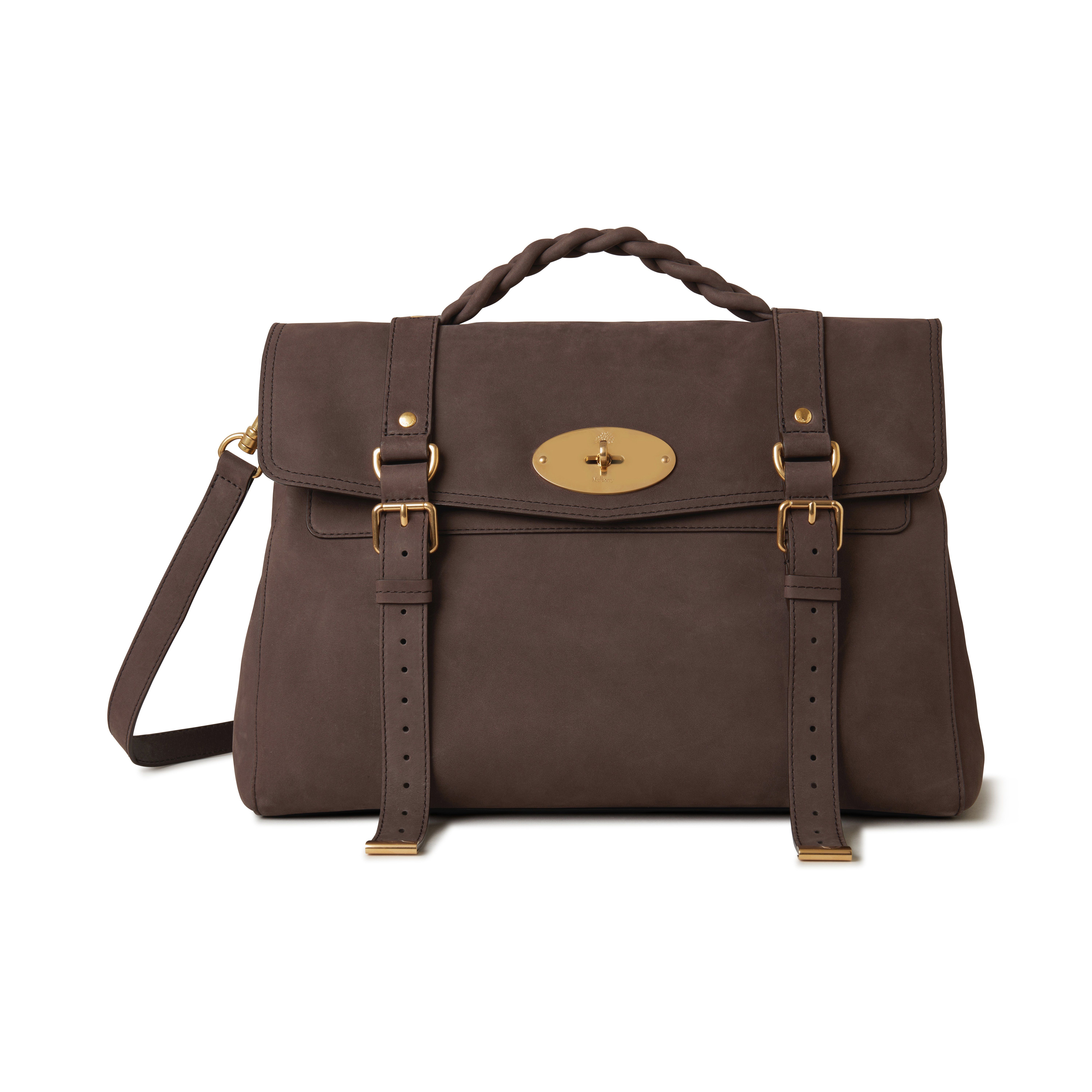 Shop Mulberry Oversized Alexa In Ebony