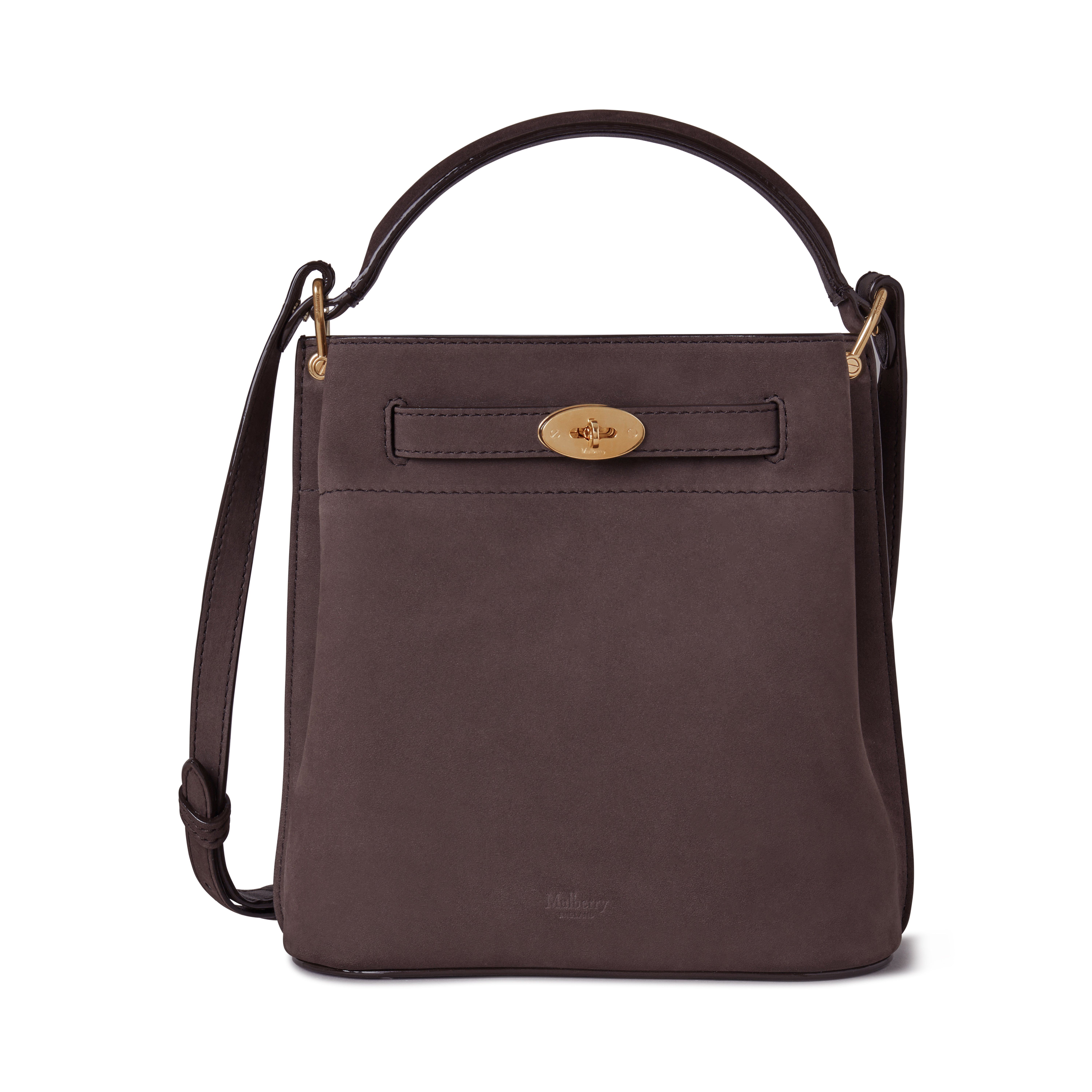 Mulberry Islington Bucket In Burgundy