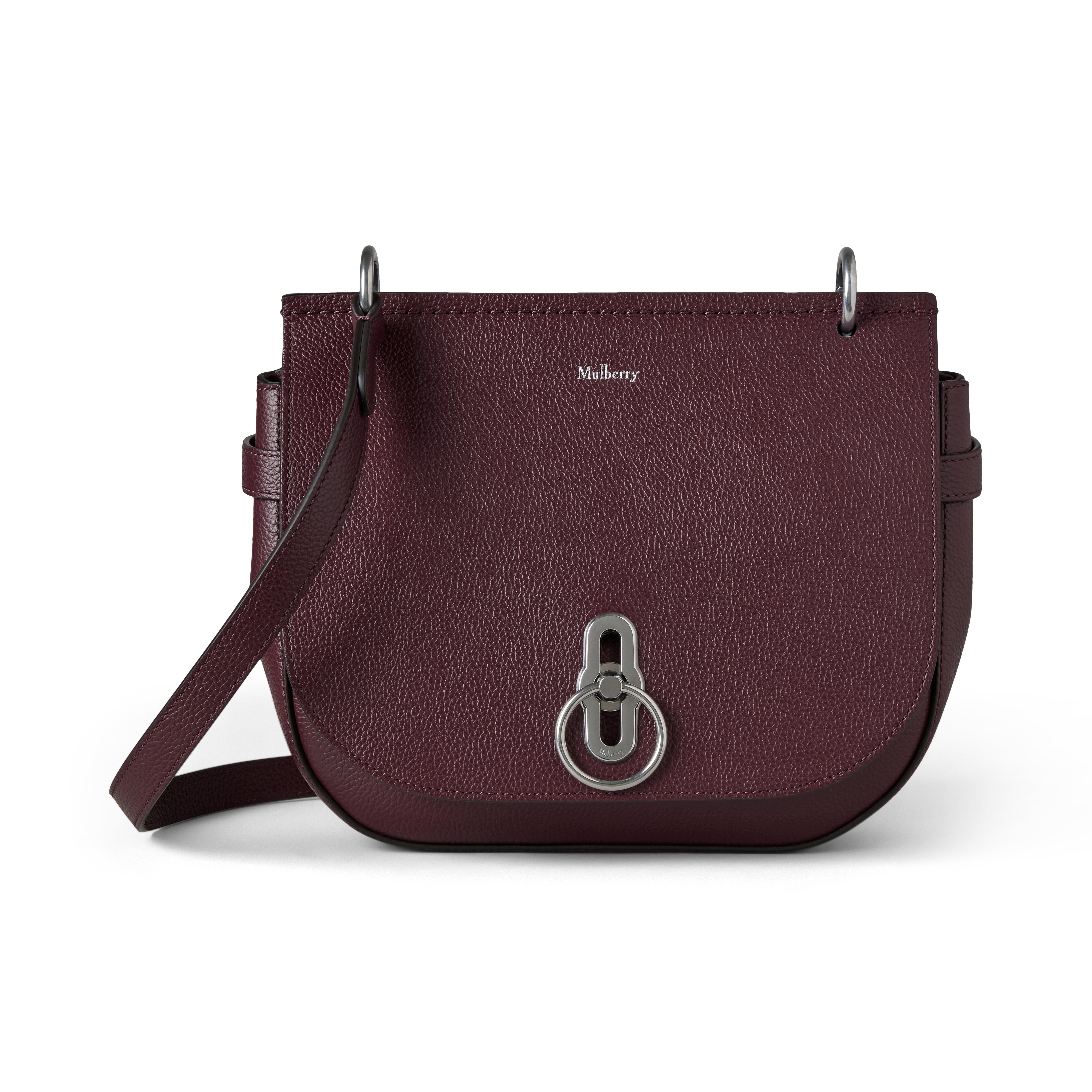 Mulberry Women's Amberley Satchel Black Cherry